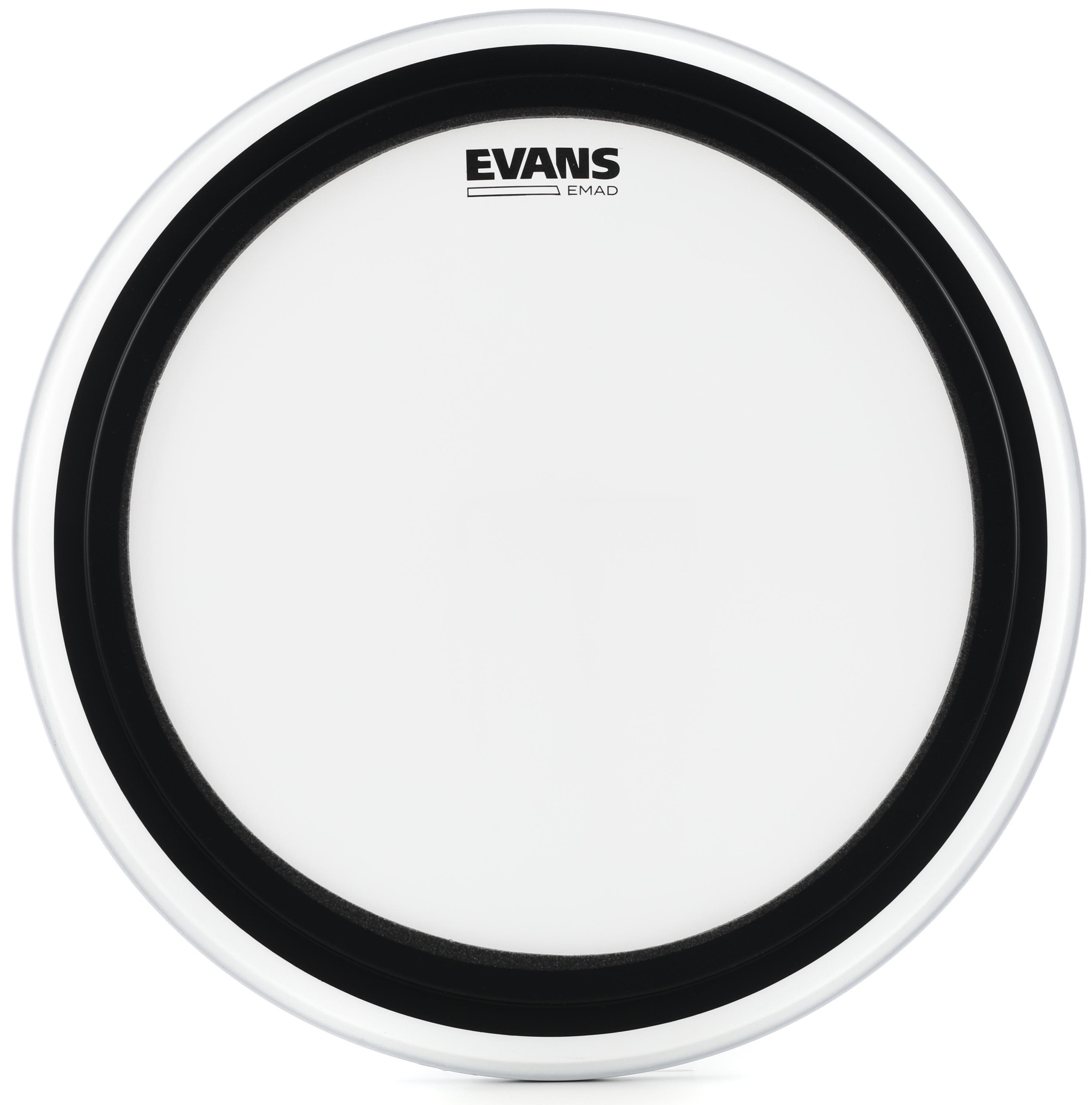 Evans EMAD Coated Bass Drum Batter Head 20 inch Sweetwater
