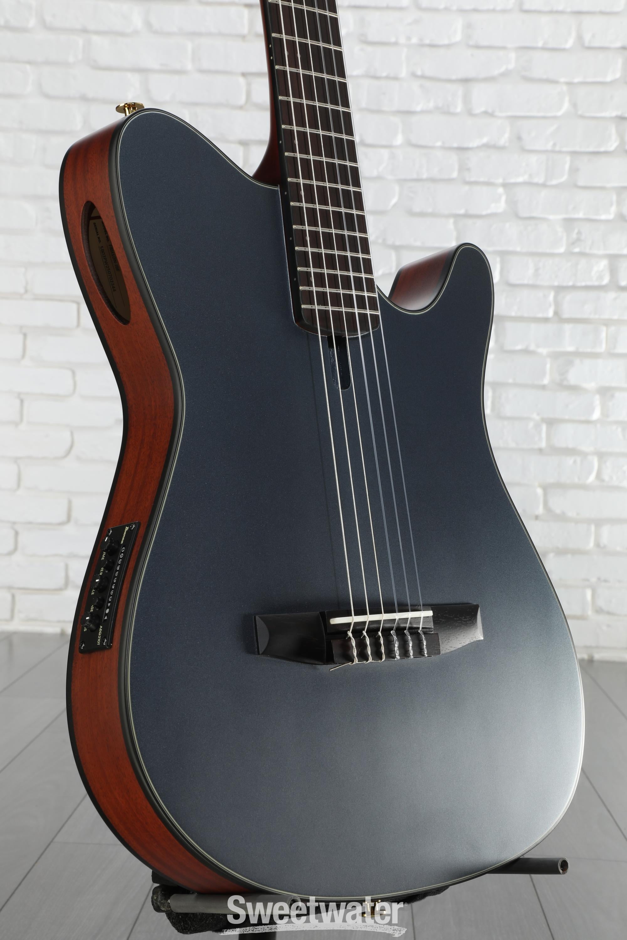 Ibanez FRH10N Thinline Nylon Acoustic-electric Guitar - Indigo