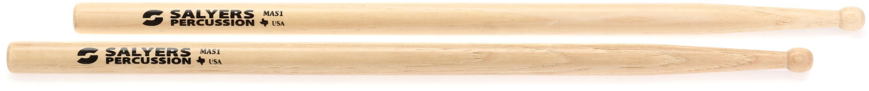 Photo of Salyers Percussion MAS1 Marching Snare Drumsticks