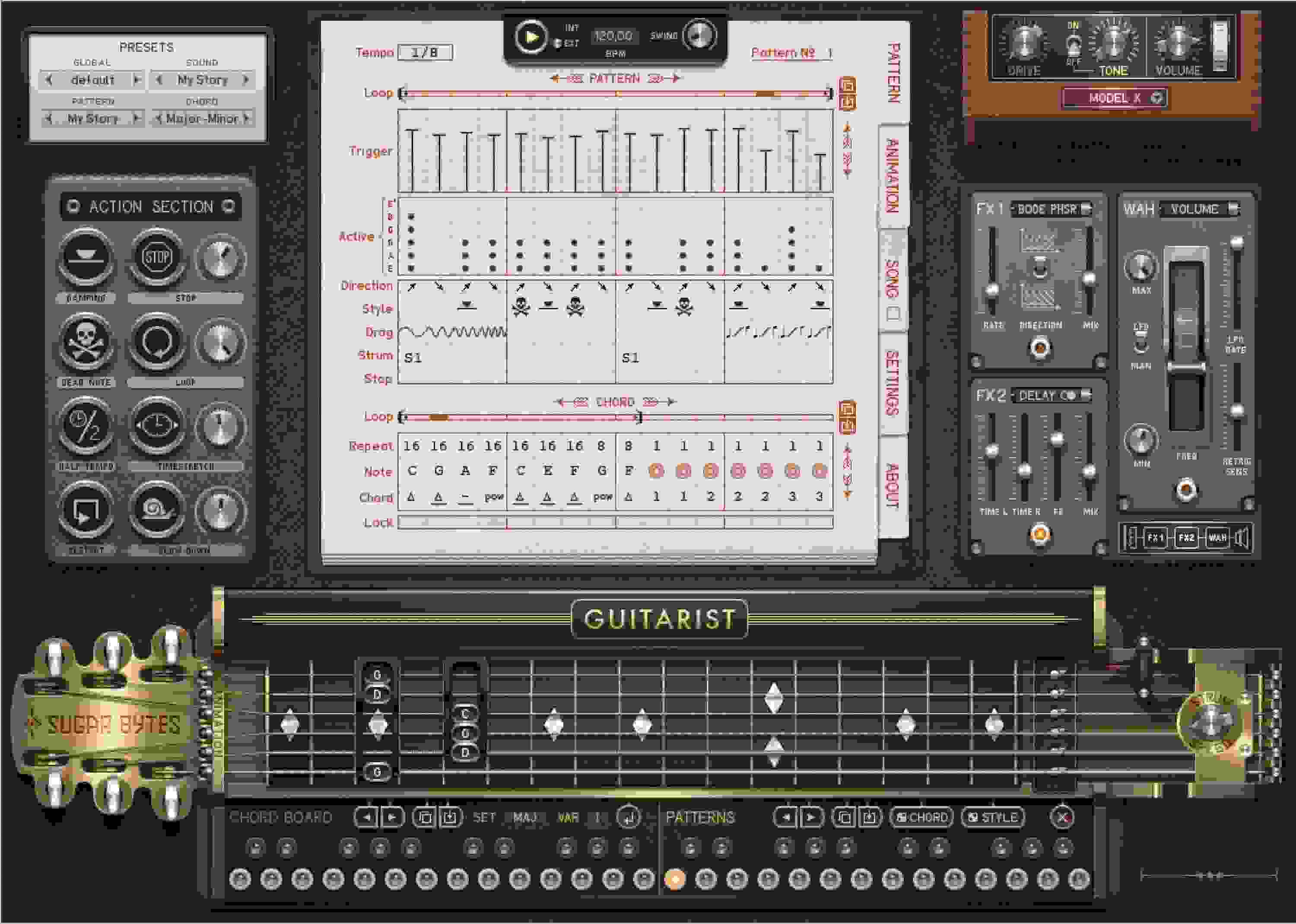 Sugar Bytes Guitarist Virtual Session Guitarist Software Sweetwater