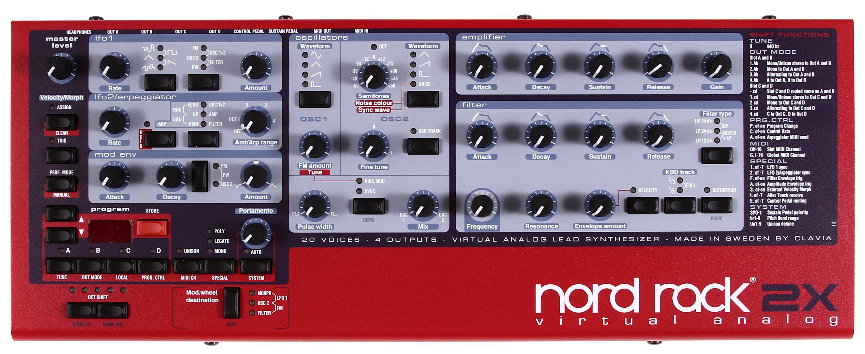 良好品】 nord rack 2X エフェクター - www.comunicandosalud.com