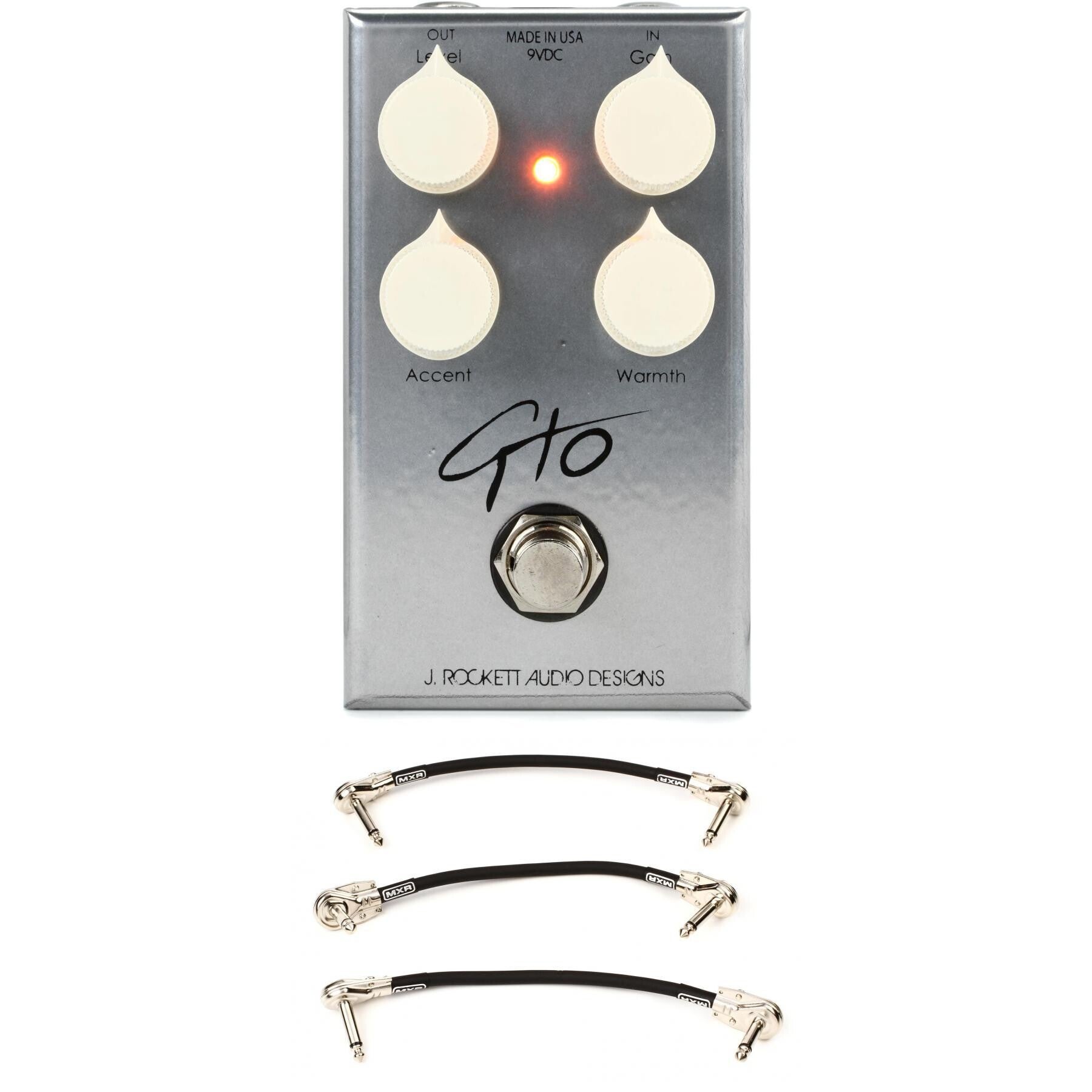 J. Rockett Audio Designs GTO Boost/Overdrive Pedal | Sweetwater