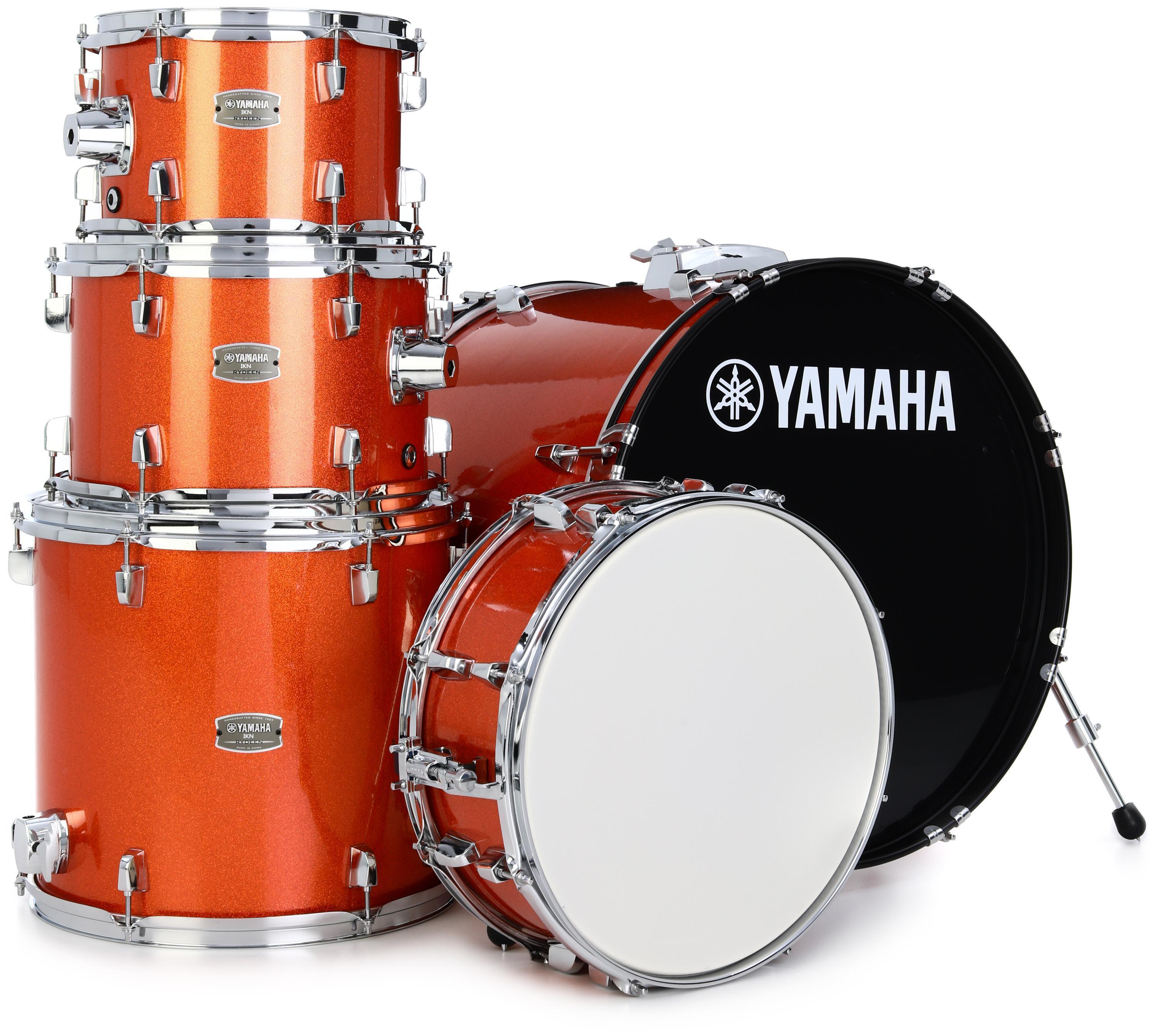 Yamaha RDP0F5 Rydeen 5-piece Shell Pack - Orange Glitter | Sweetwater