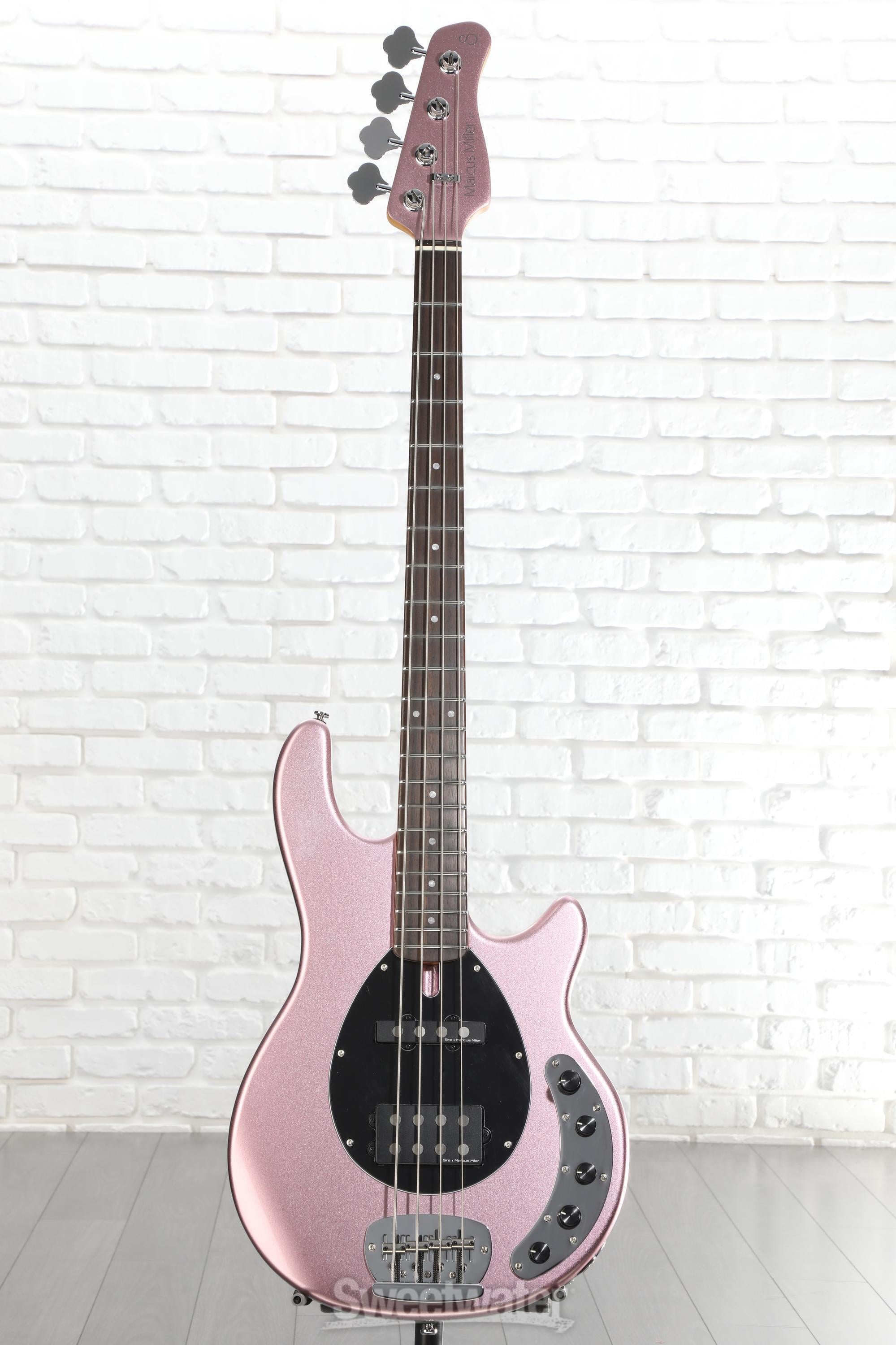 Sire Marcus Miller Z7 Bass Guitar - Burgundy Reviews | Sweetwater