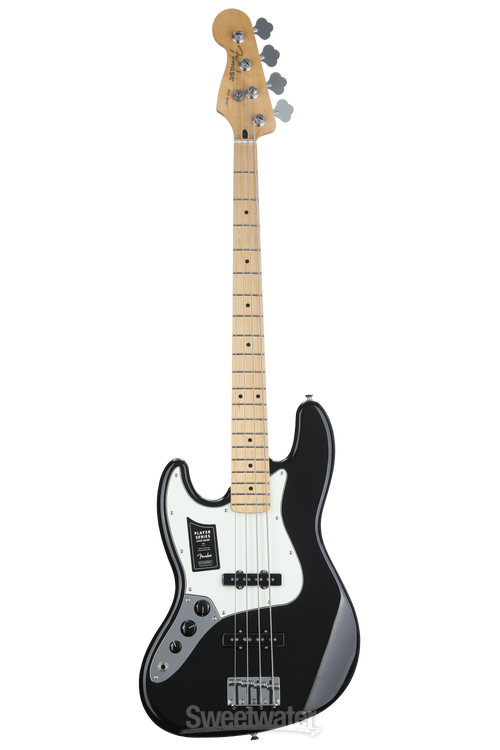 Fender Player Jazz Bass Left-Handed - Black with Maple Fingerboard