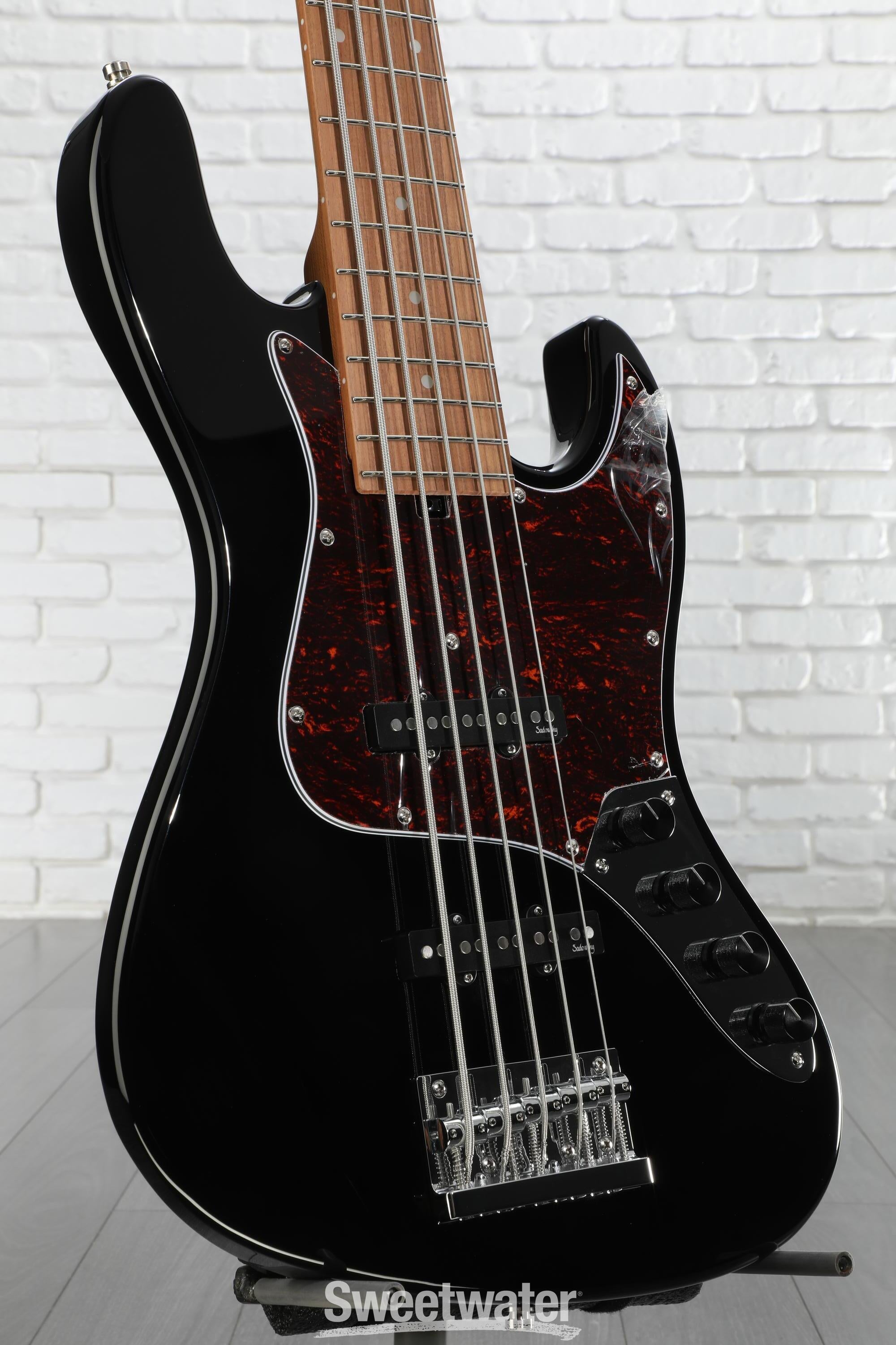 Sadowsky MetroExpress 21-fret Vintage JJ Bass, 5-string - Black