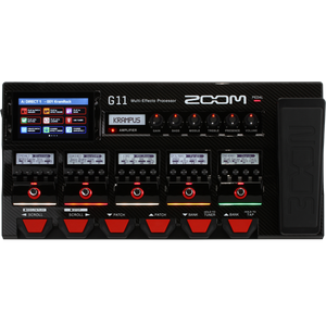 ZOOM G11 Multi Effecter Zoom G11 Multi-Effects Processor with Expression Pedal