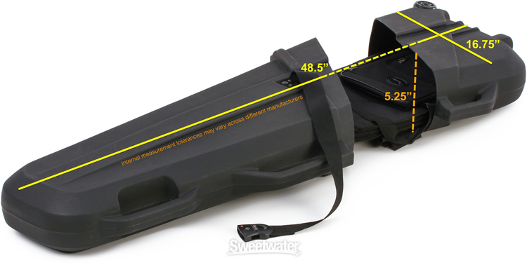 SKB 1SKB-44RW ATA Roto Electric Bass Case with TSA Lock | Sweetwater