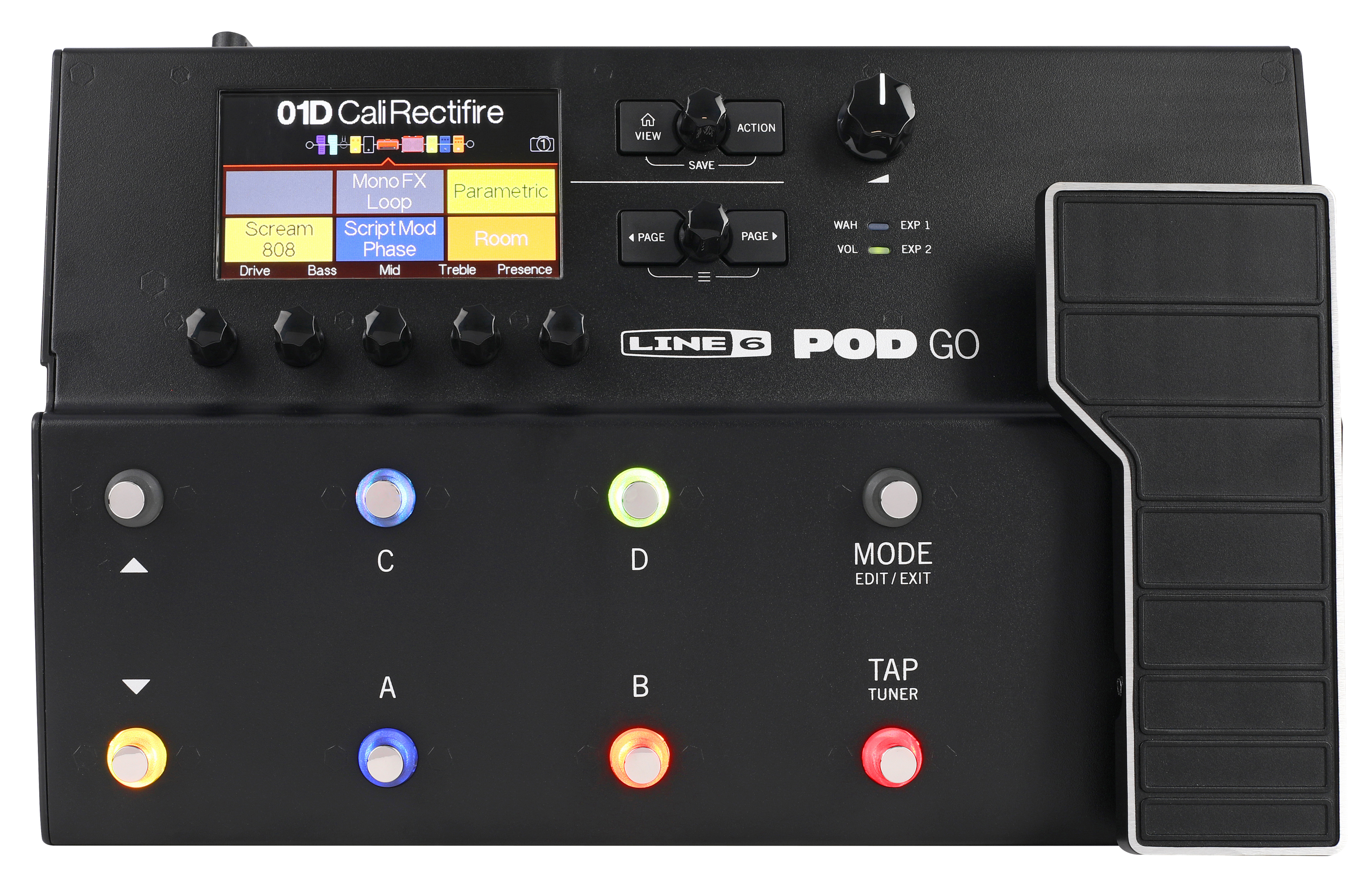 Line 6 POD Go Guitar Multi-effects Floor Processor | Sweetwater