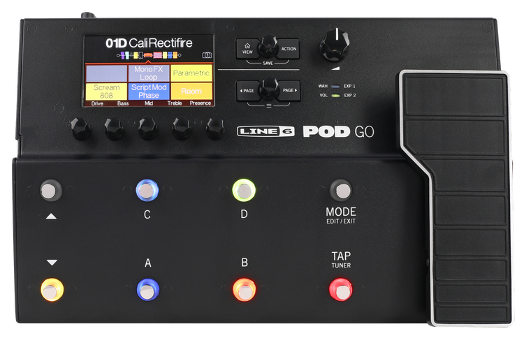 Line 6 POD Go Guitar Multi-effects Floor Processor