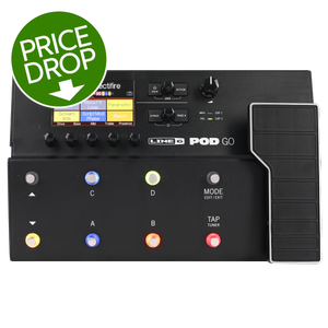 Line 6 POD Go Guitar Multi-effects Floor Processor | Sweetwater Line 6 POD Go Guitar Multi-effects Floor Processor | Sweetwater