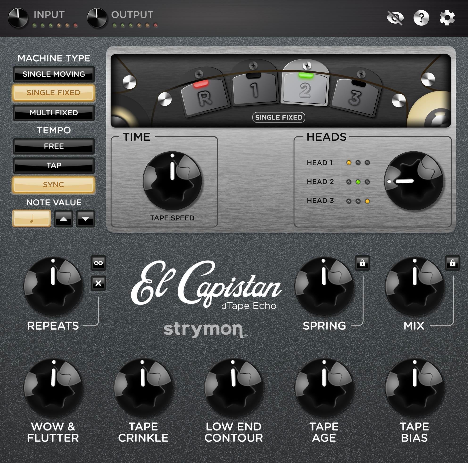 Strymon El Capistan Tape Echo Plug-in | Sweetwater