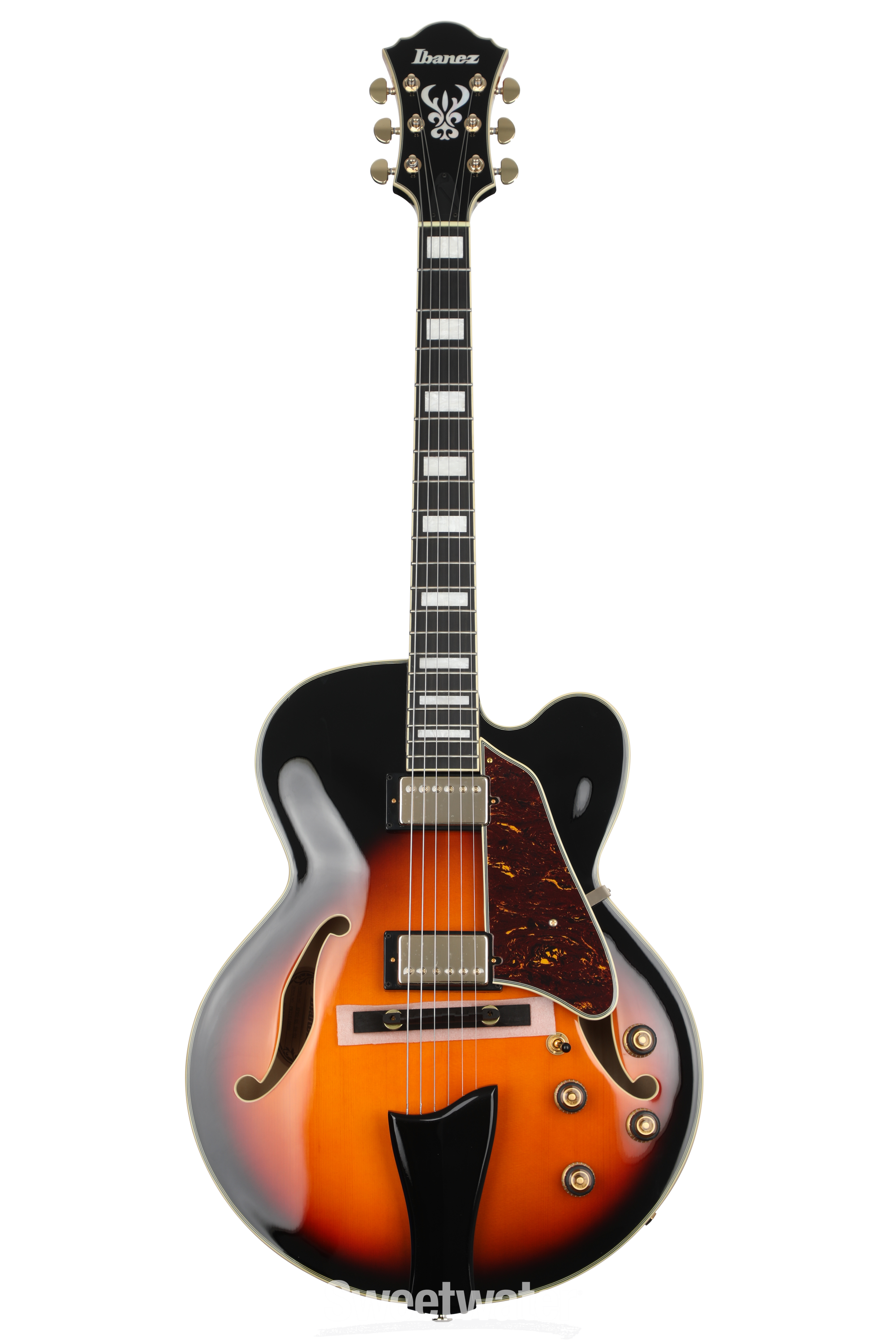 ギター Ibanez Artcore Expressionist AF95-BS Ibanez Artcore Expressionist AF95 Hollowbody Electric Guitar