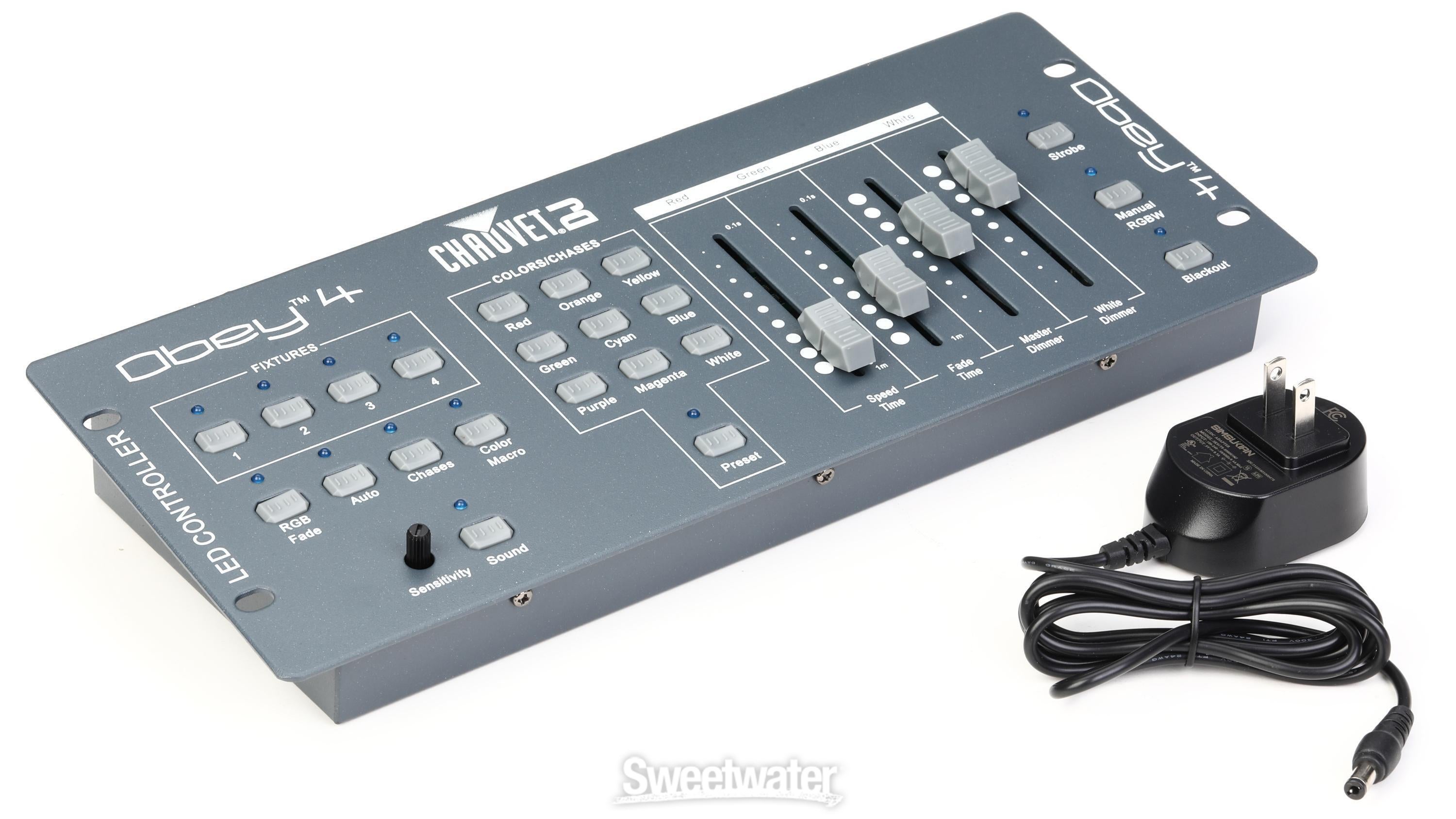 Chauvet DJ Obey 4 16-ch DMX Lighting Controller | Sweetwater
