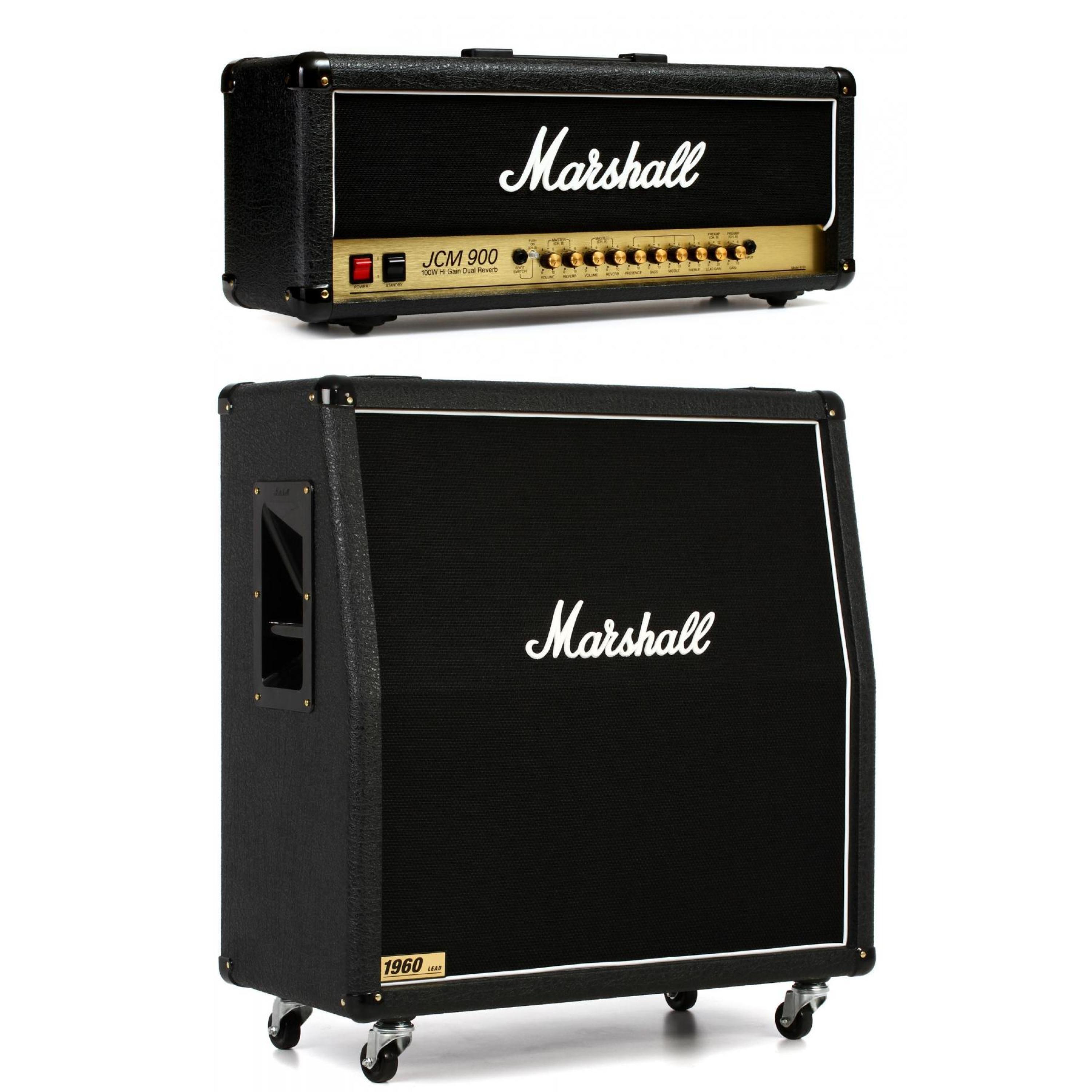 Marshall JCM900 4100 ＋ 1960A - アンプ