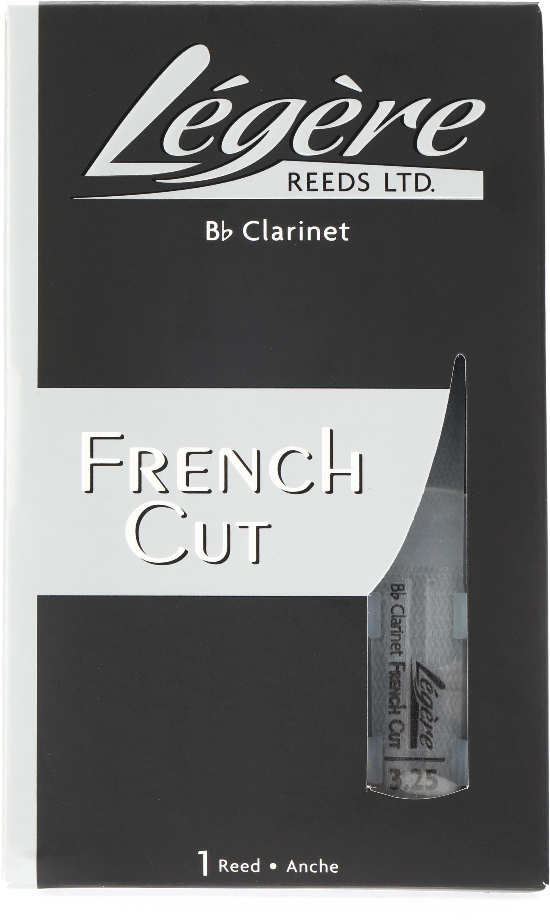 Legere French Cut Bb Clarinet Reed - 3.25 | Sweetwater