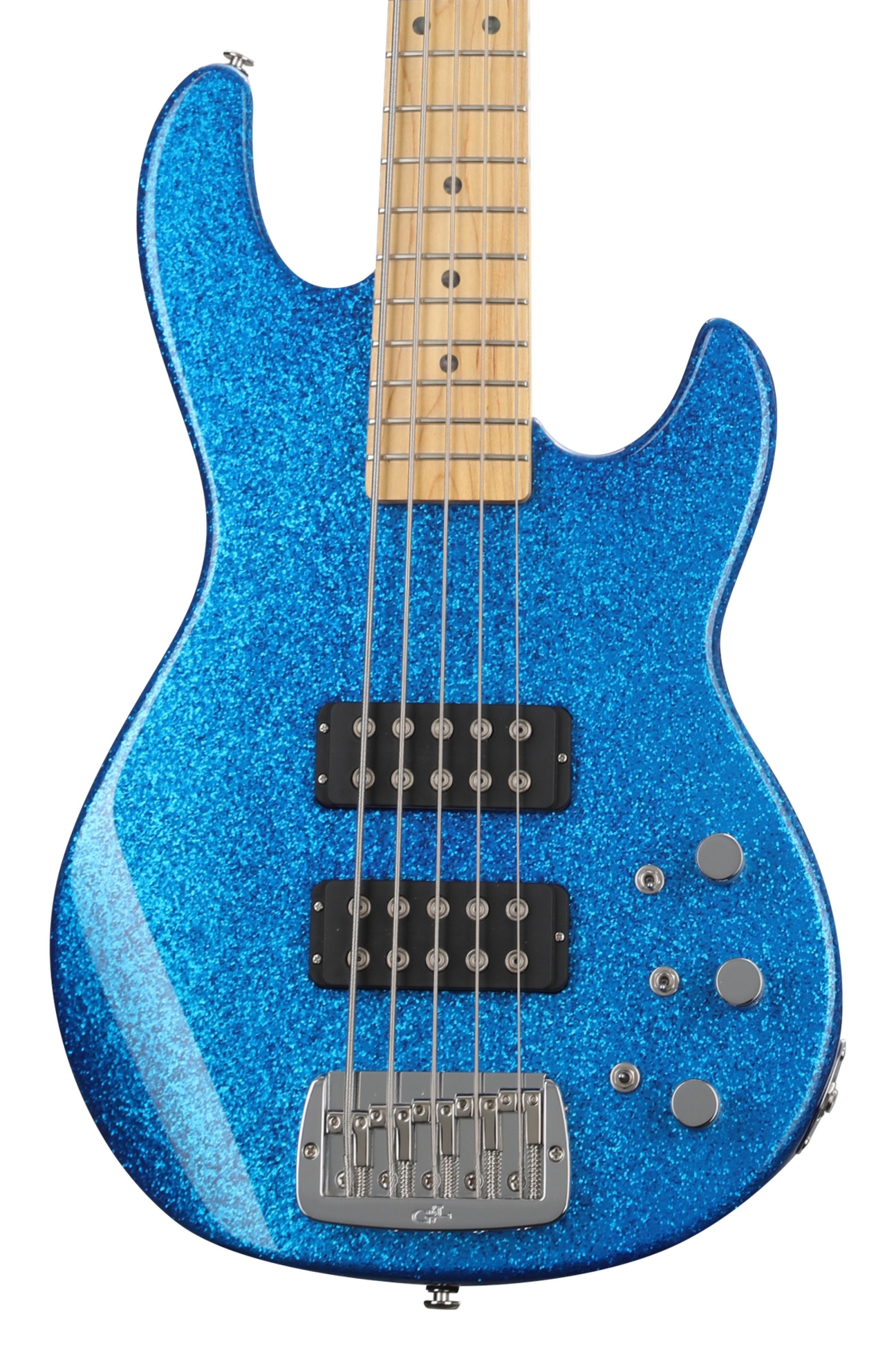 G L Fullerton Deluxe L 2500 Bass Guitar Blue Flake Sweetwater