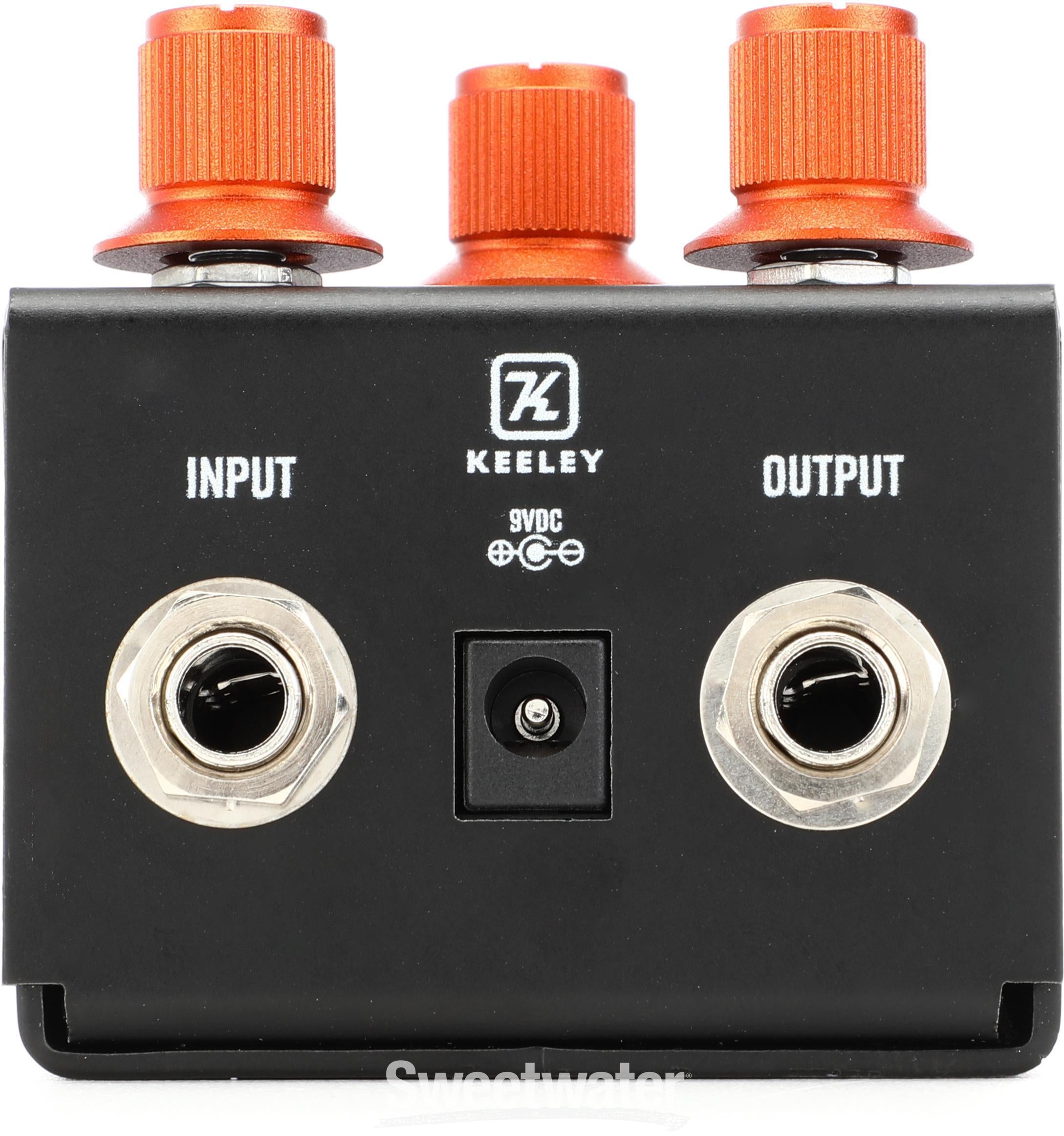 Keeley Angry Orange Distortion and Fuzz Pedal | Sweetwater