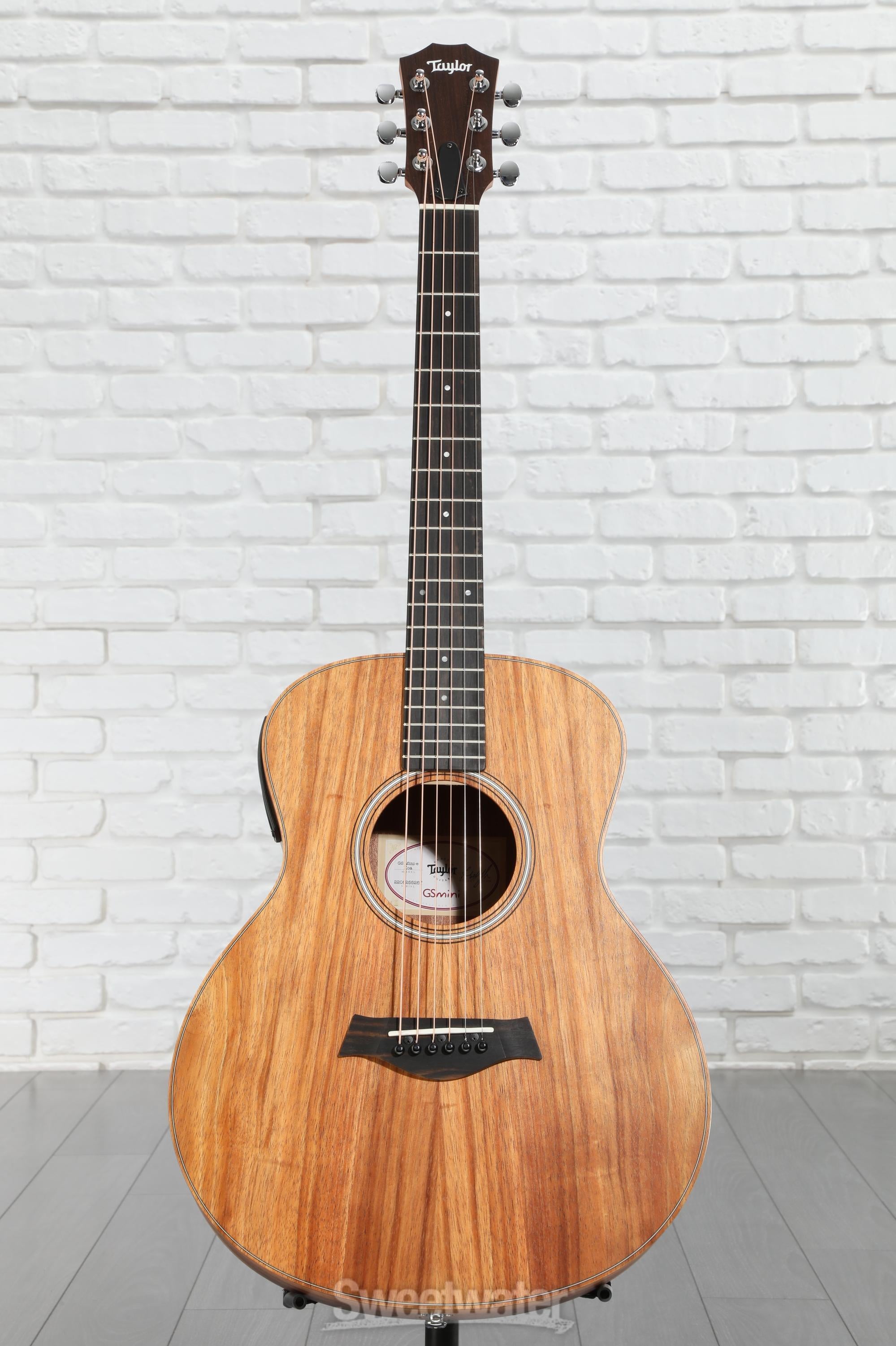 Taylor GS Mini-e Koa Acoustic-electric Guitar - Natural | Sweetwater