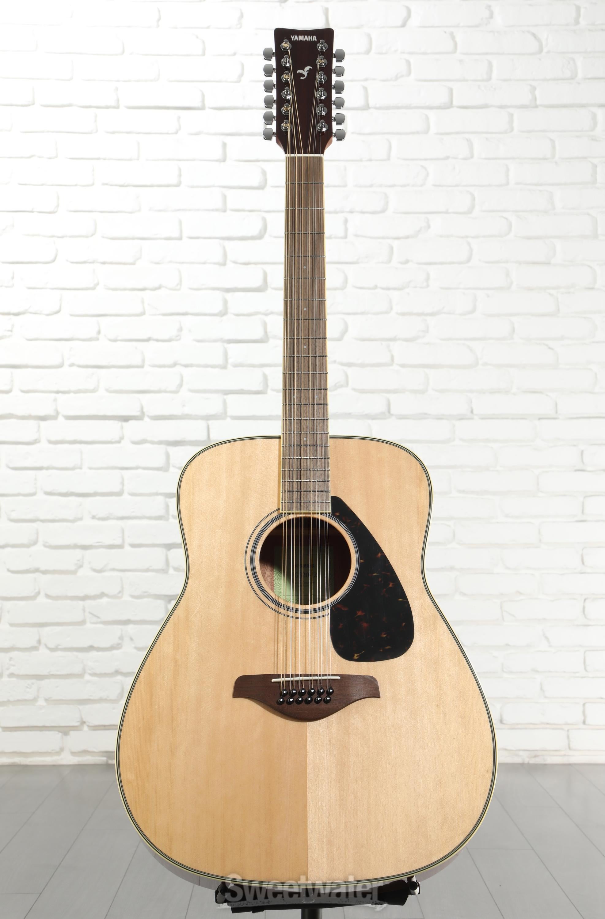 Yamaha FG820-12 12-string Acoustic Guitar - Natural | Sweetwater