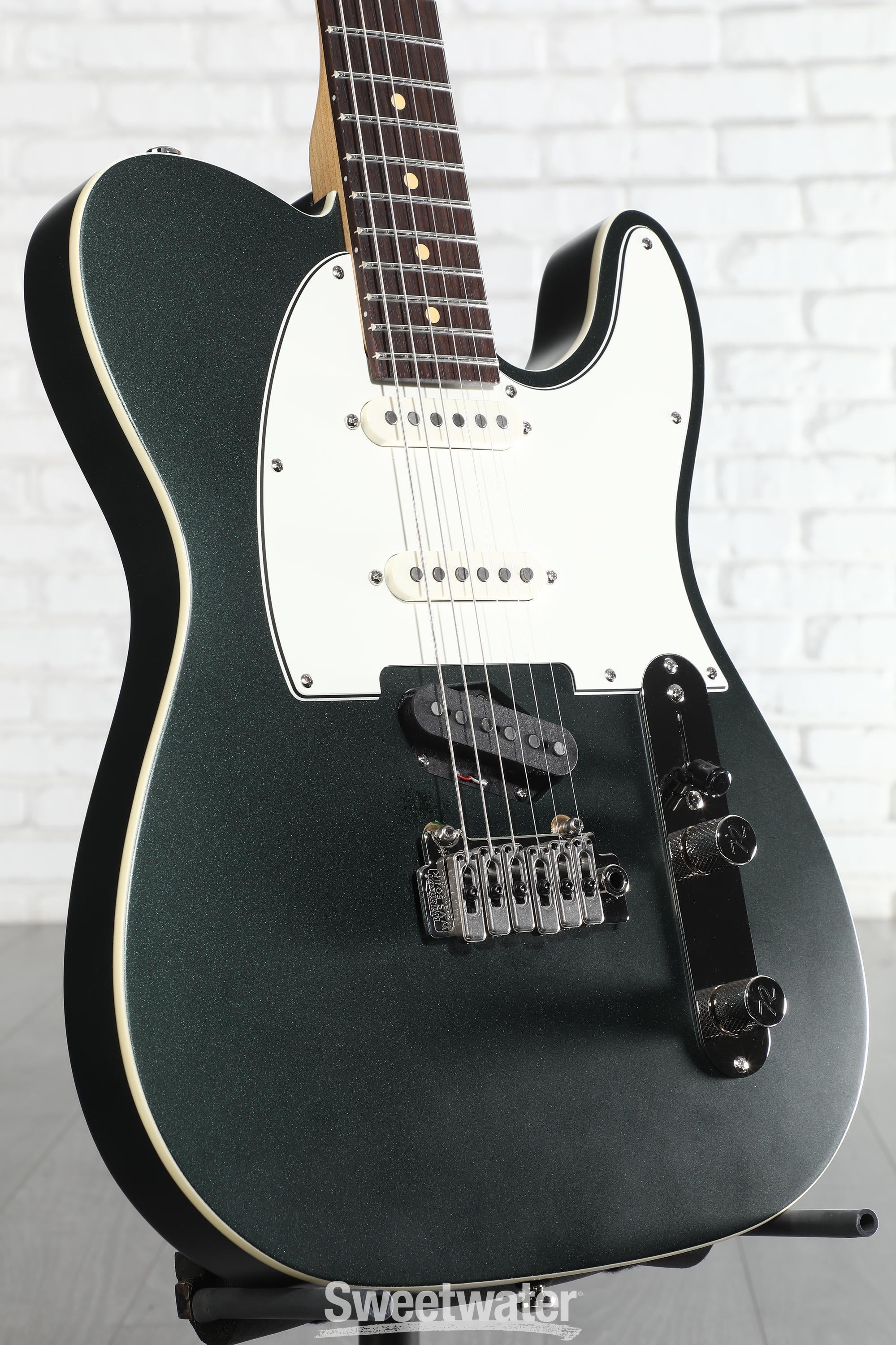 Photo of Reverend Pete Anderson Eastsider S Electric Guitar - Outfield Ivy, Rosewood Fingerboard