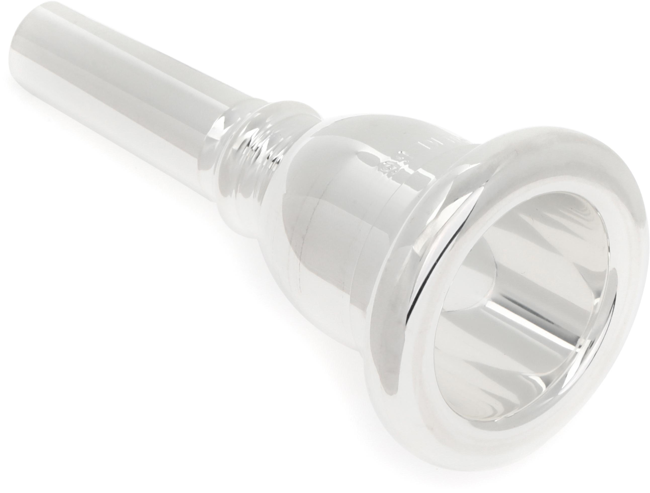 Photo of Schilke Standard Series Tuba Mouthpiece - 66, Silver Plated