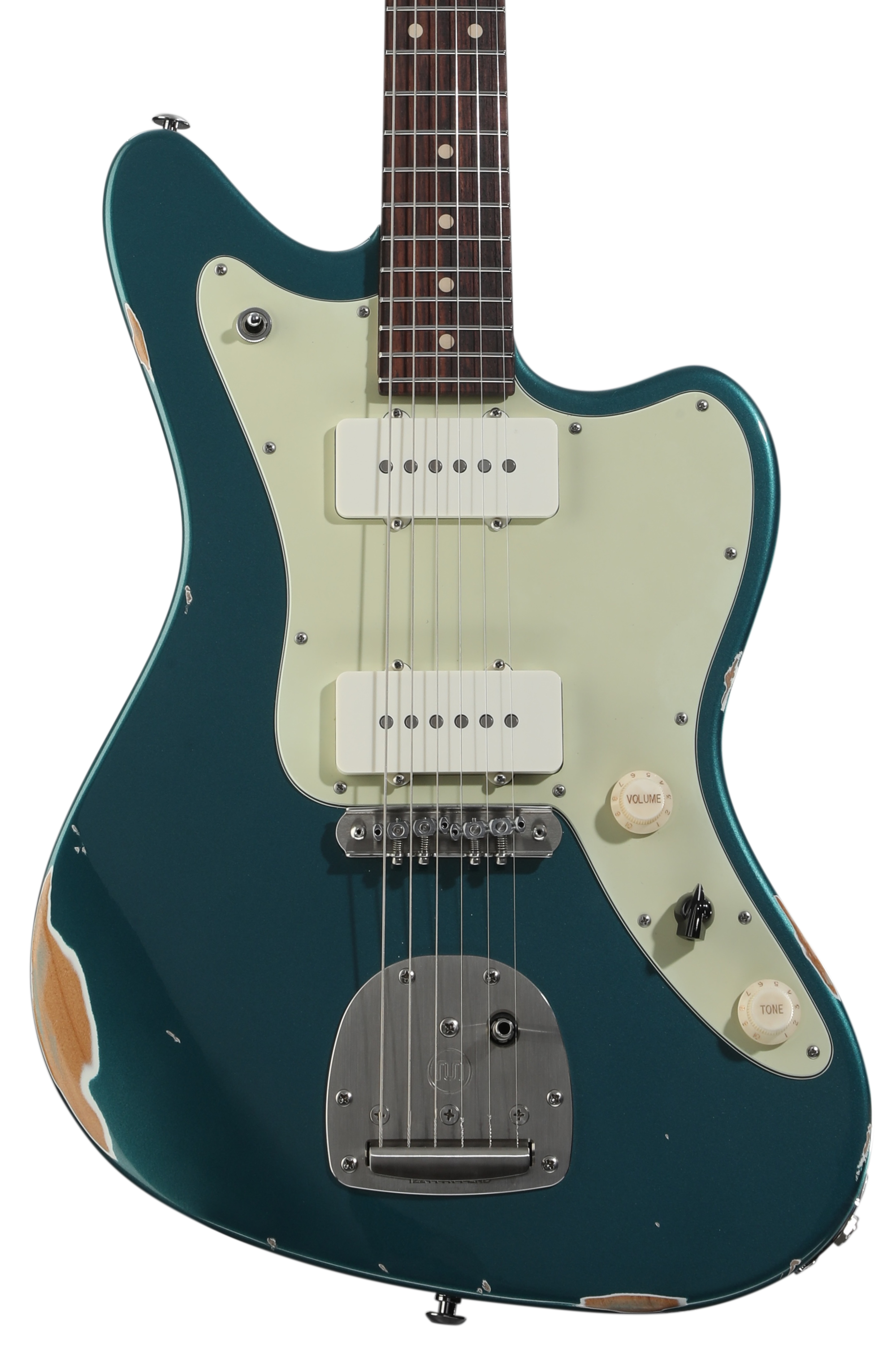 Suhr Classic JM Antique Electric Guitar - Olympic White | Sweetwater