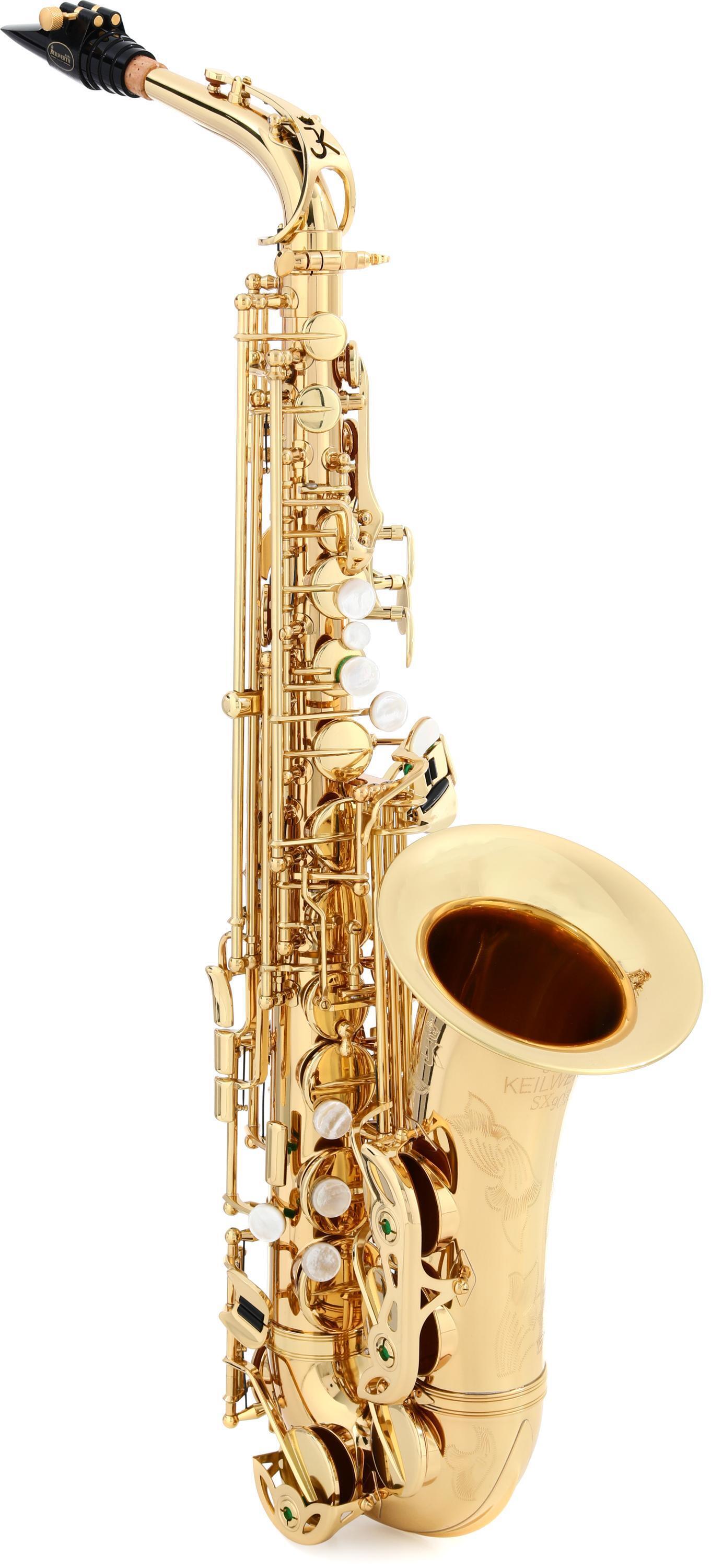 Photo of Keilwerth SX90R Professional Alto Saxophone Gold Lacquer