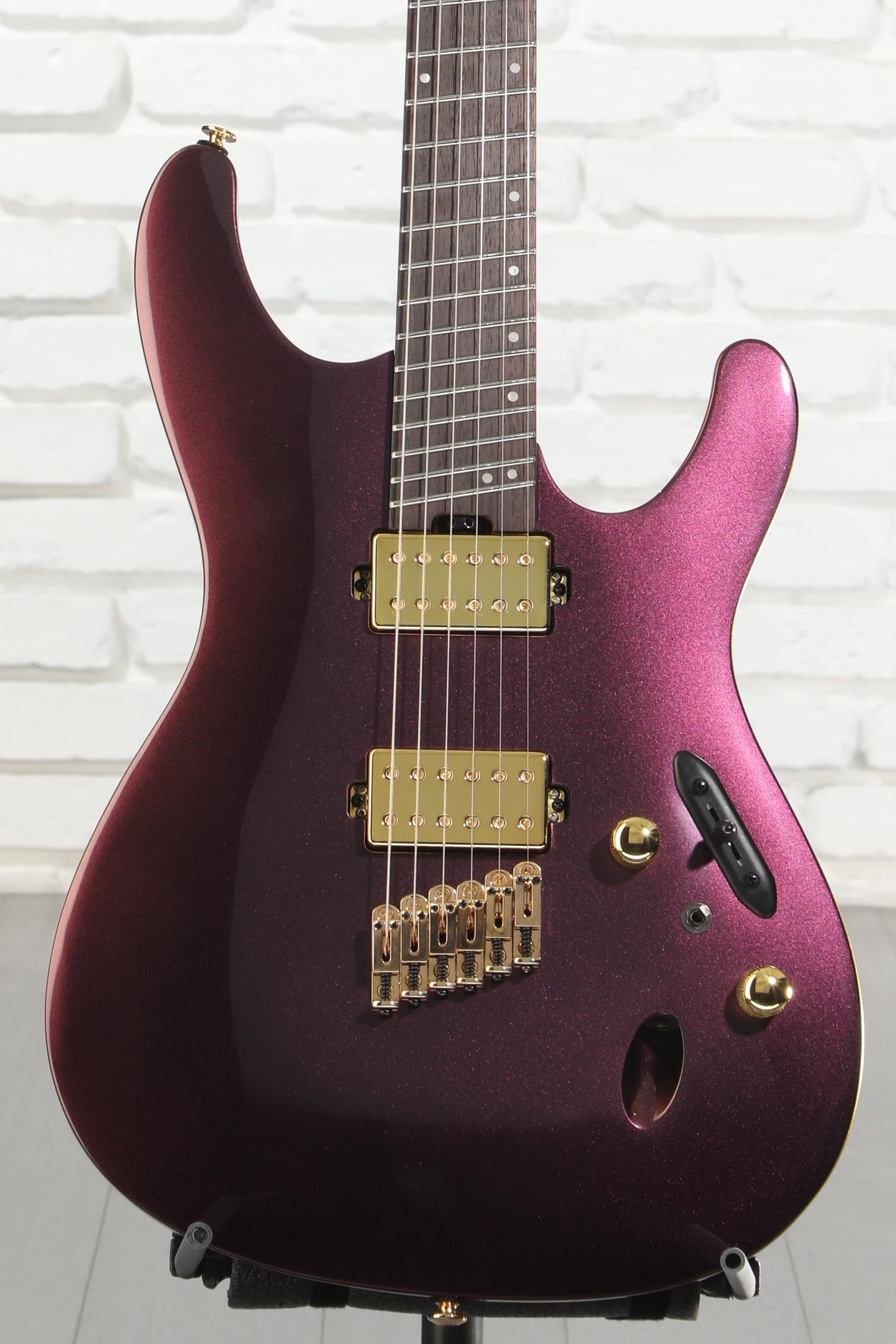 Ibanez Axe Design Lab SML721 Electric Guitar - Rose Gold Chameleon