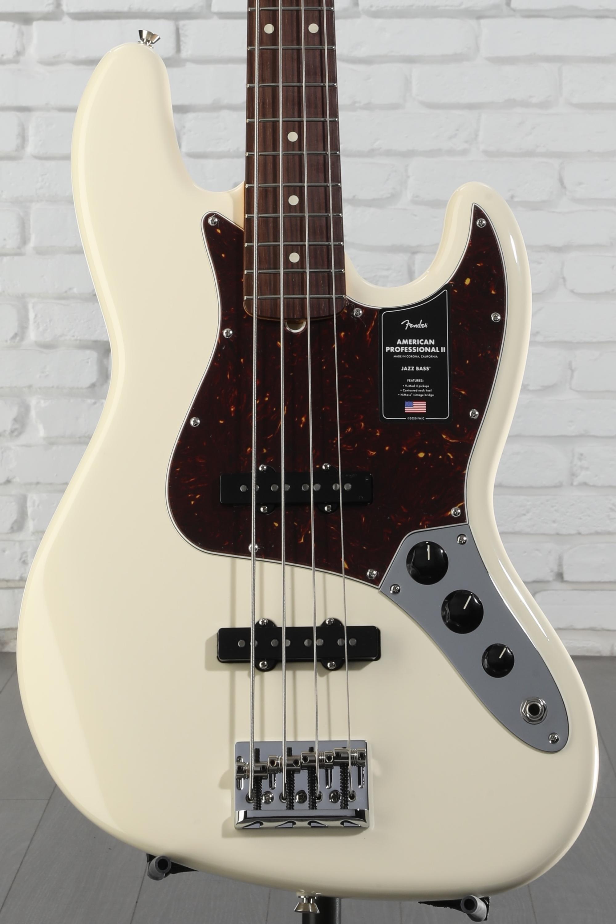 Fender American Professional II Jazz Bass - Olympic White