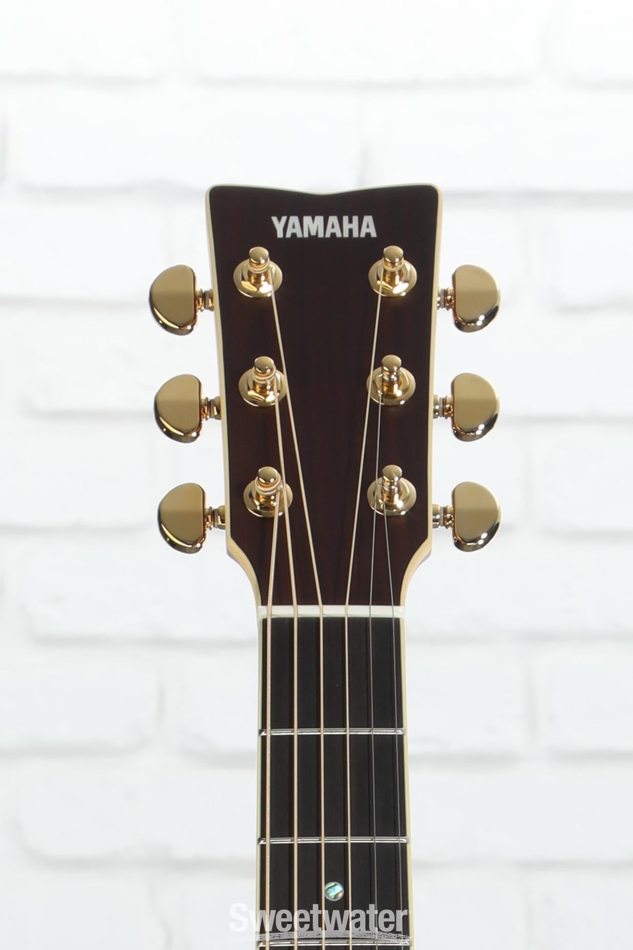 Yamaha LL-TA TransAcoustic Dreadnought Acoustic-electric Guitar - Vintage Tint