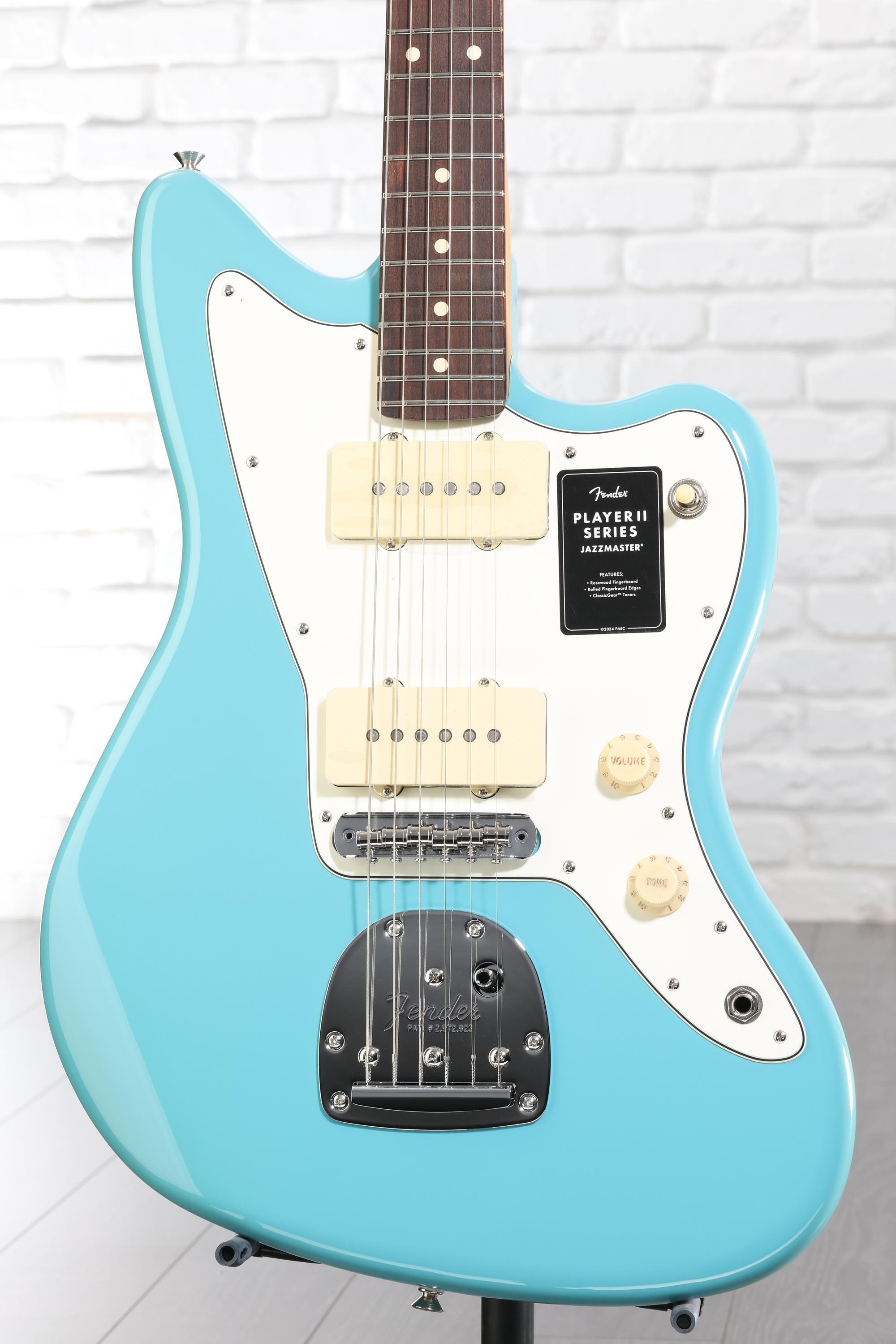 Fender Player II Jazzmaster Electric Guitar - Aquatone Blue