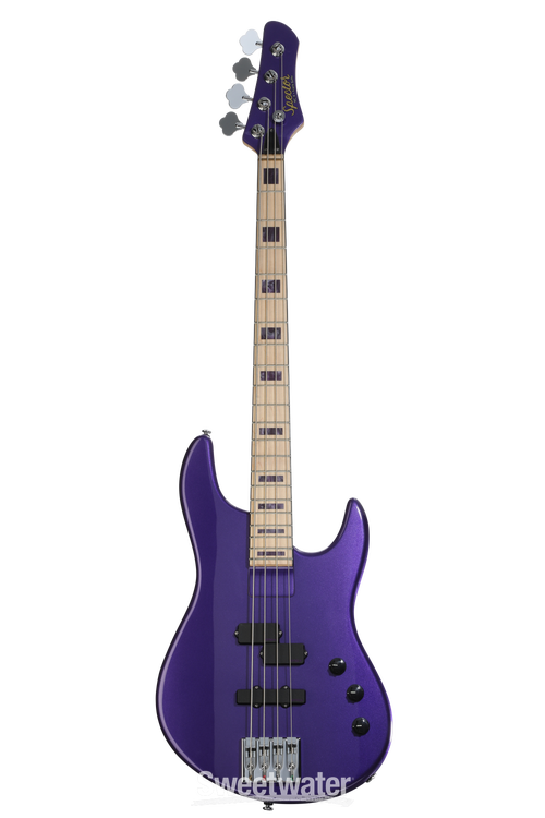 Spector Icon NC-4 Frank Bello Signature Bass Guitar - Tina Rose Metallic Purple