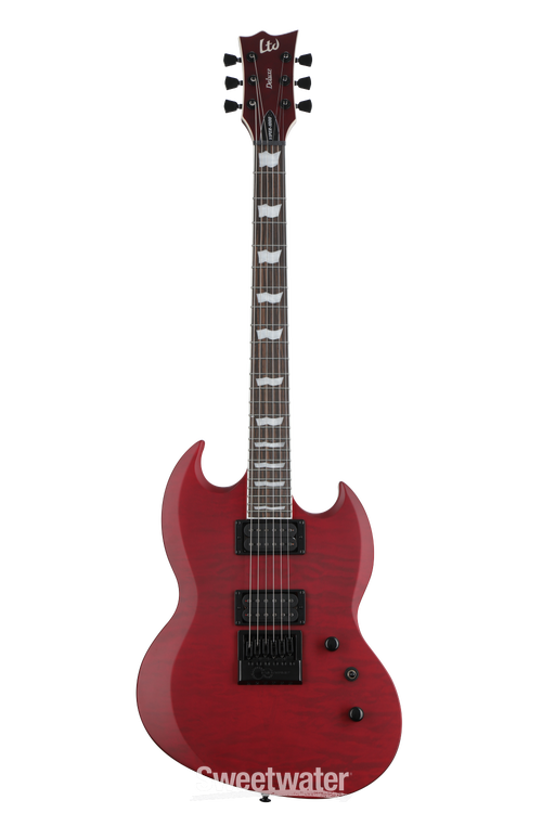 ESP LTD Viper-1000 EverTune - See Thru Black Cherry Satin | Sweetwater