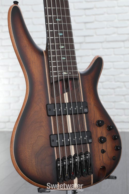 Ibanez Premium SR1356B 6-string Bass Guitar - Dual Mocha Burst