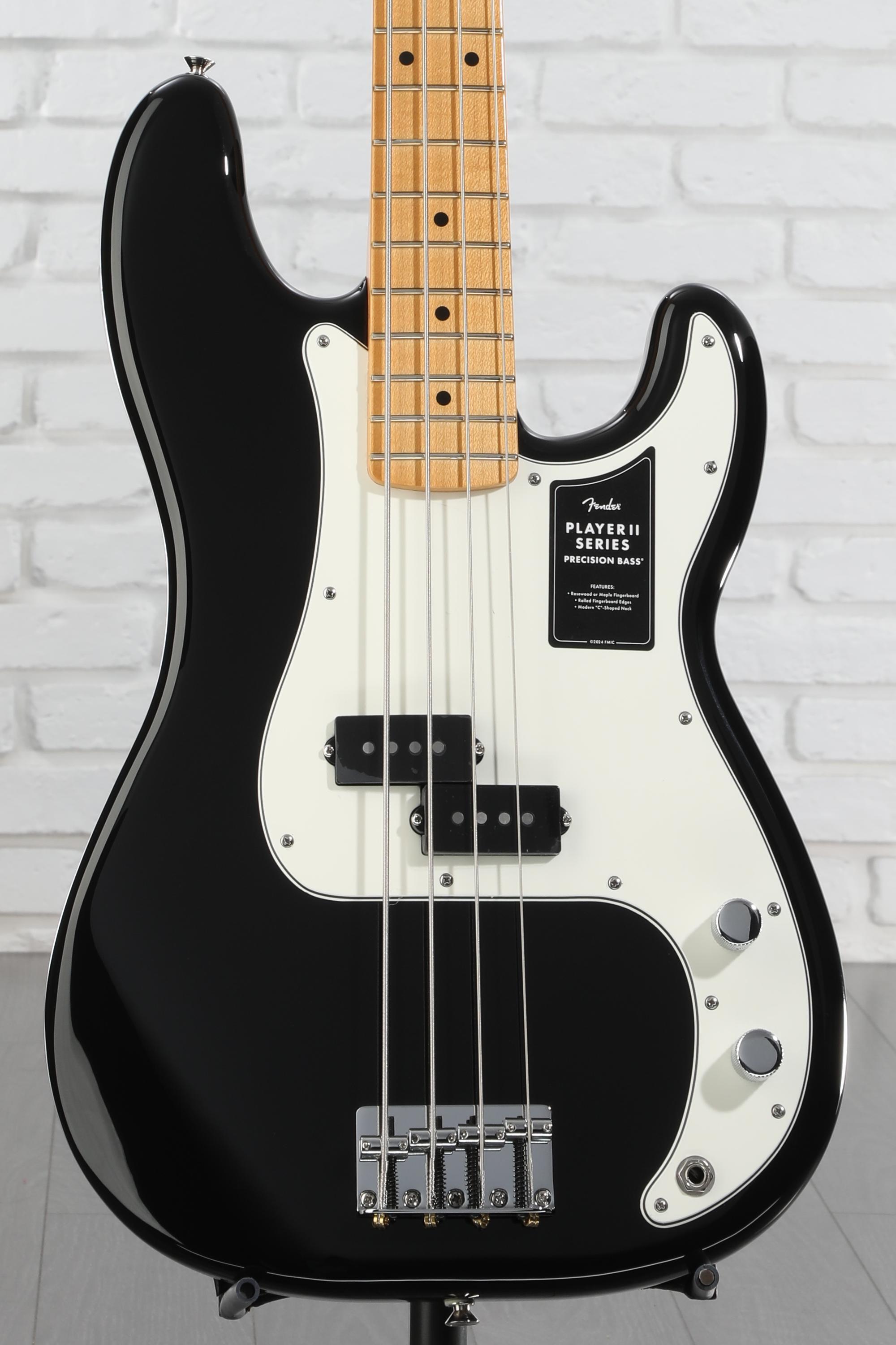本日限定価格Fender Player Ⅱ Precision Bass BLK Fender Player II Precision Bass Maple Fingerboard Black