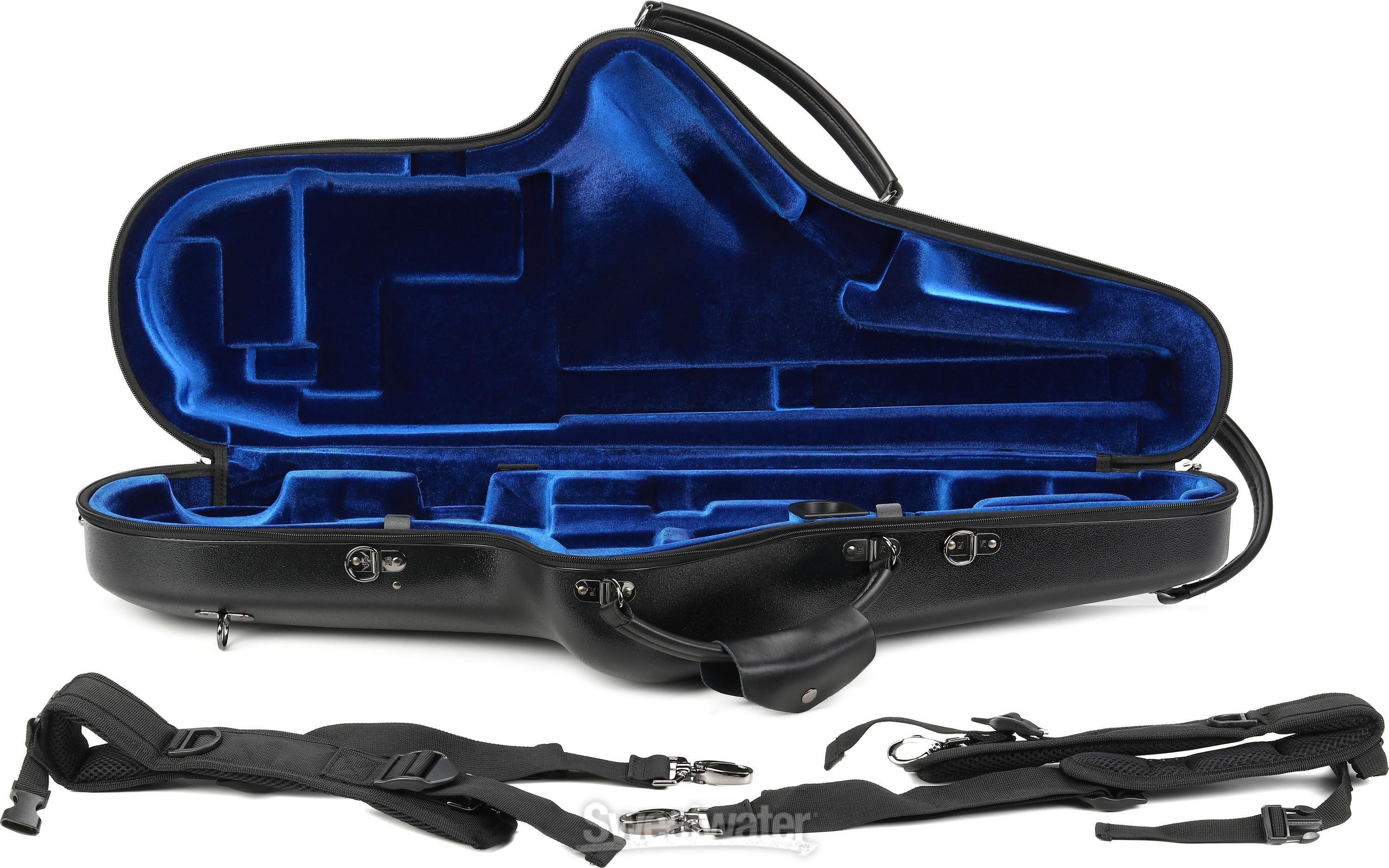Protec Micro Zip ABS Tenor Saxophone Case - Black | Sweetwater