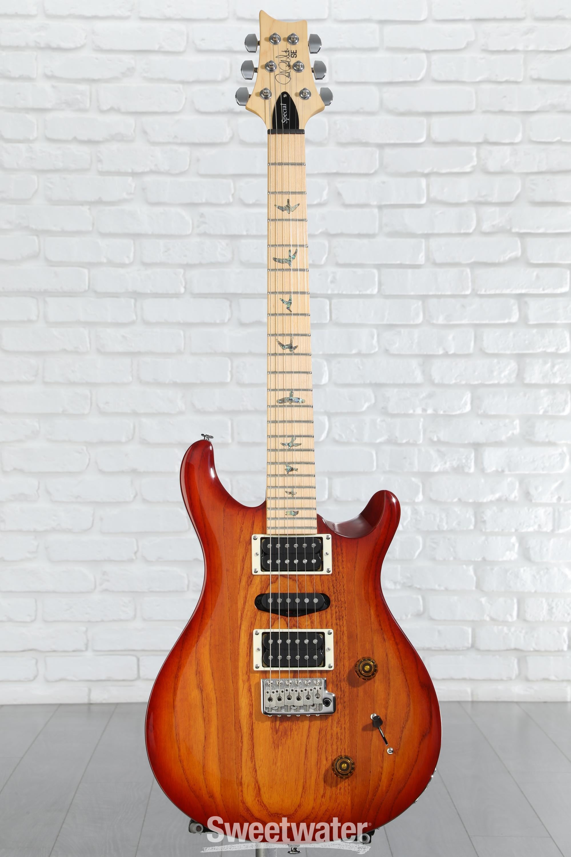 PRS SE Swamp Ash Special Electric Guitar - Vintage Sunburst
