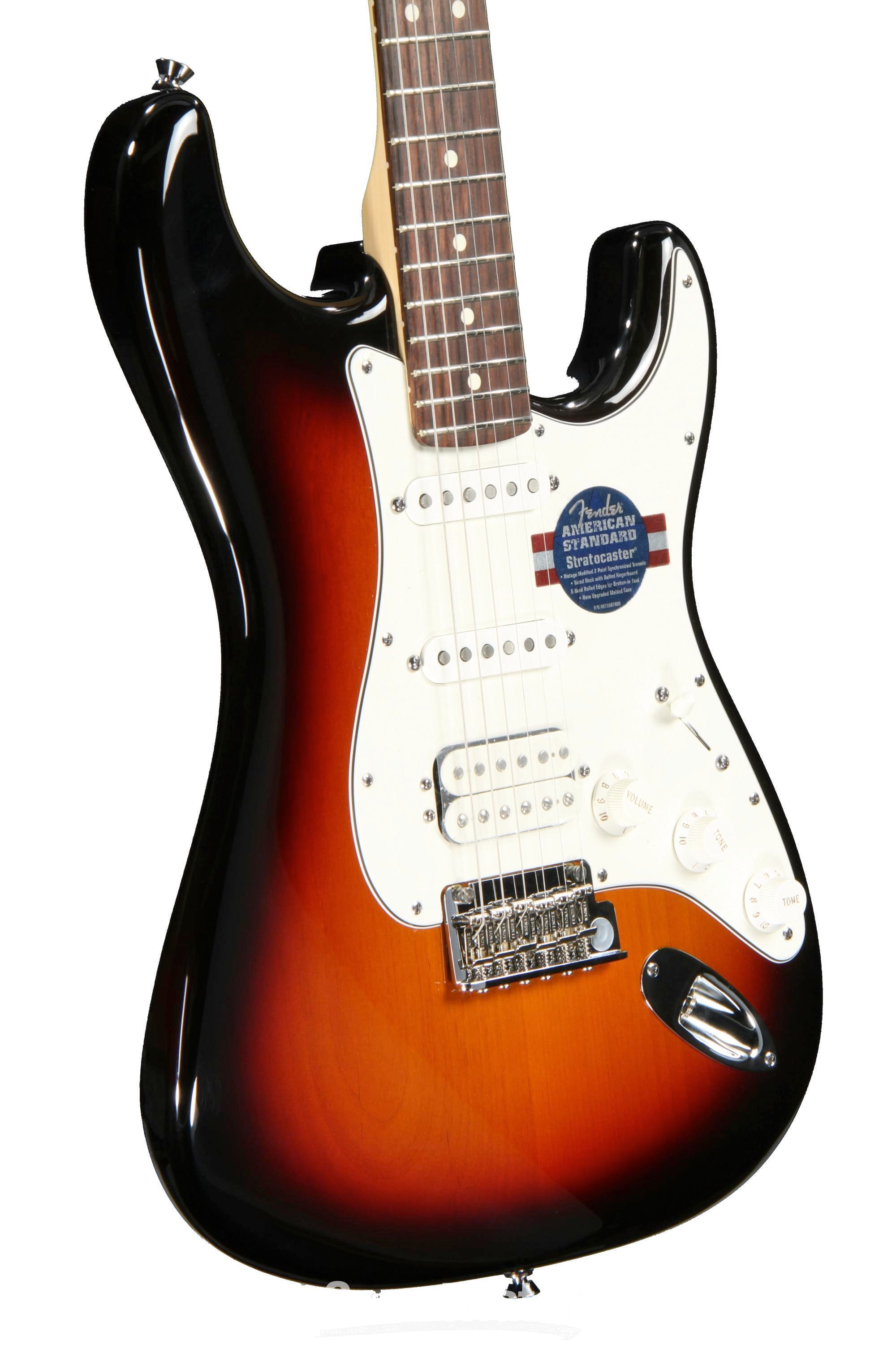 Fender American Standard Stratocaster HSS - 3-Color Sunburst