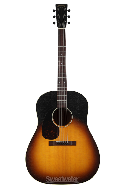 Martin DSS-17 Left-handed Acoustic Guitar - Whiskey Sunset Burst