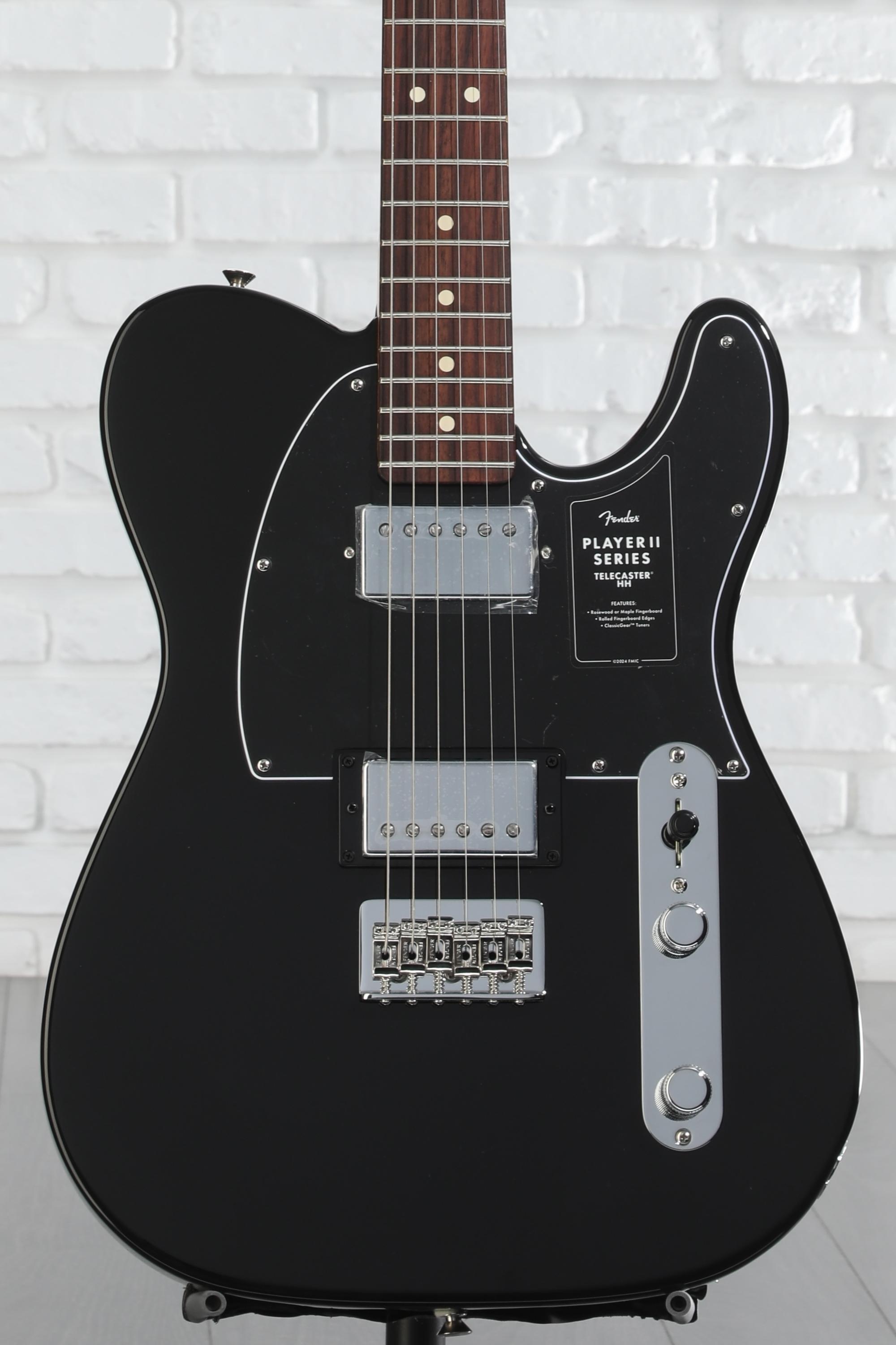 ギター Fender Player II Telecaster HH Fender Player II Telecaster HH Electric Guitar - Black with