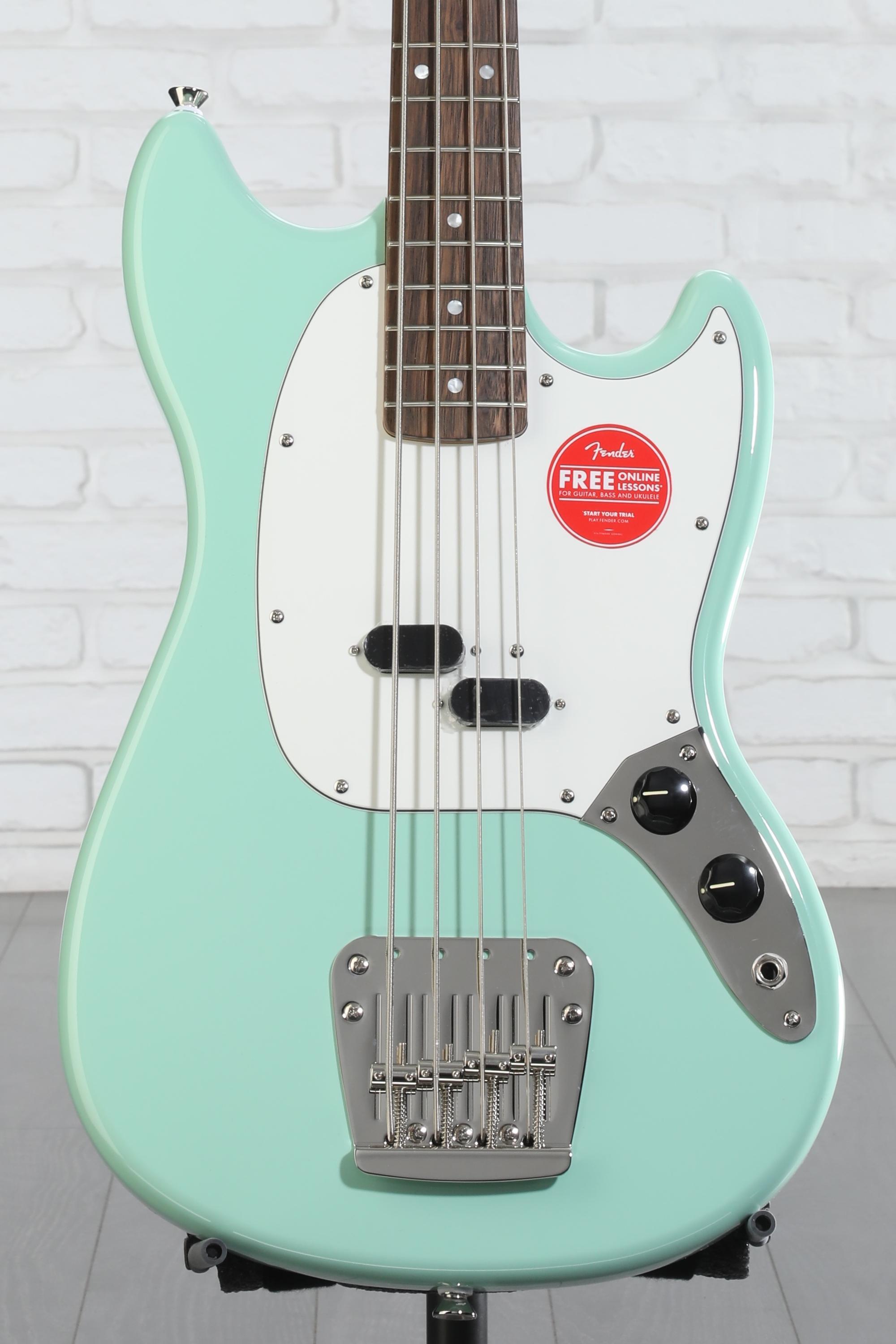 ベース Squier Classic Vibe 60s Mustang Bass Squier Classic Vibe '60s Mustang Bass - Olympic White | Sweetwater