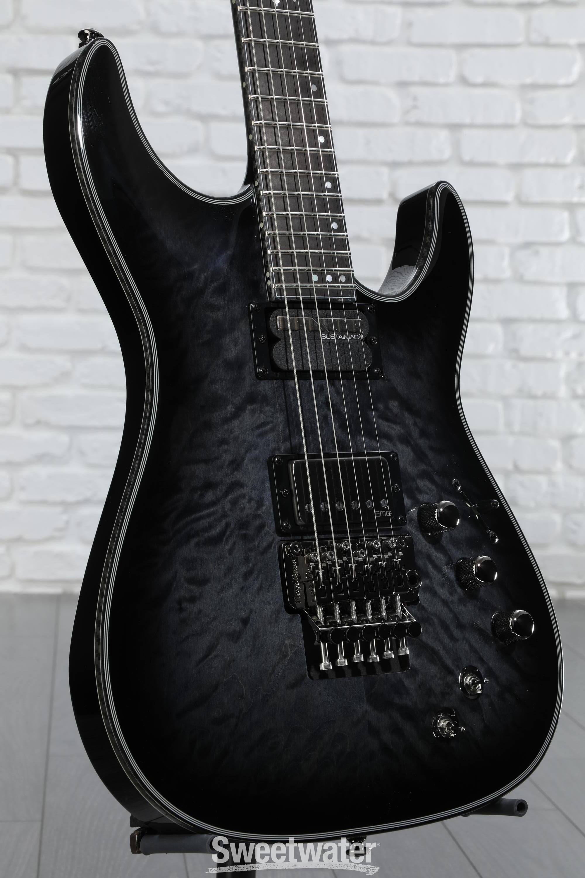 Schecter Hellraiser Hybrid C-1 FR-S Electric Guitar - Trans