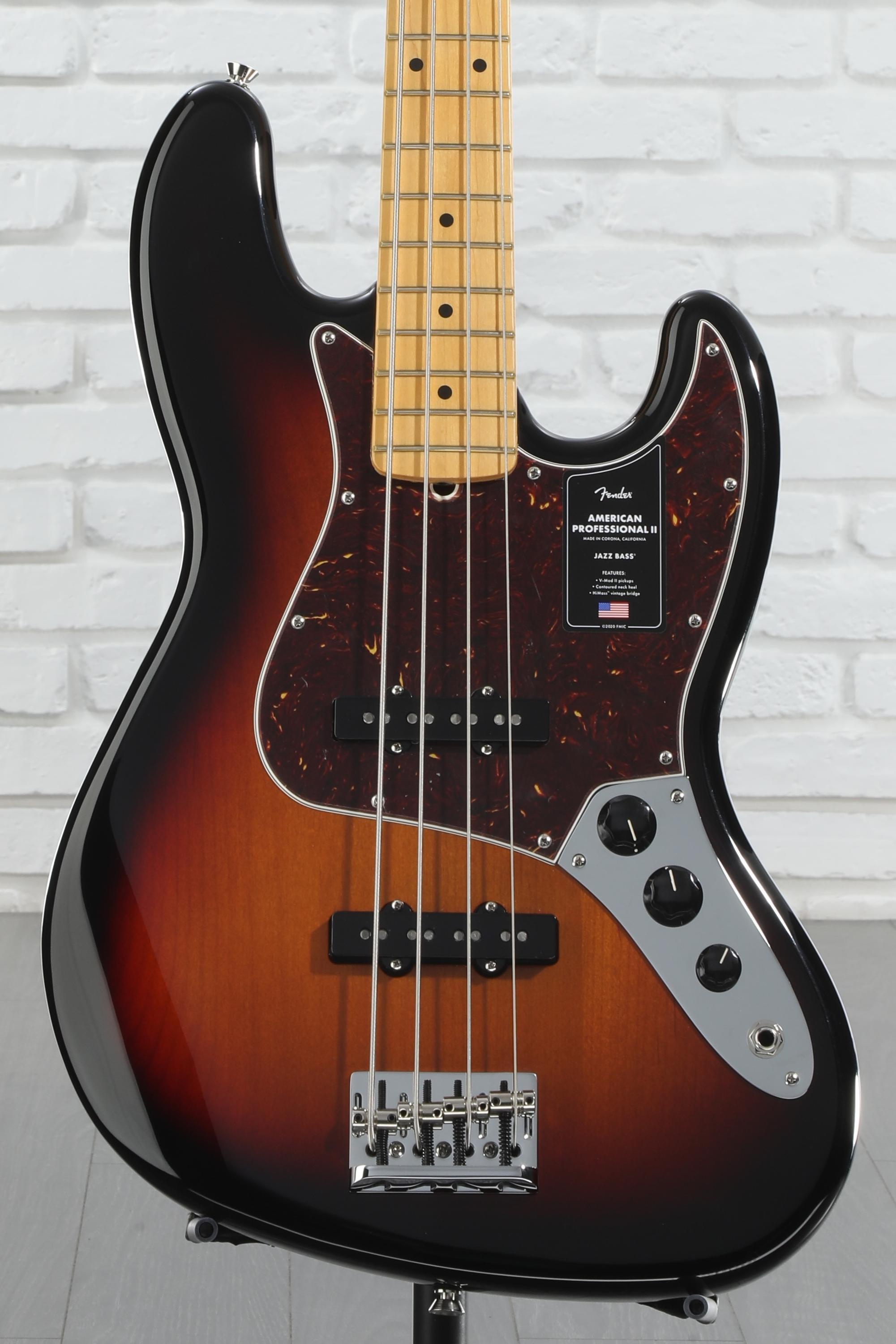Fender American Professional II Jazz Bass - 3 Color Sunburst with
