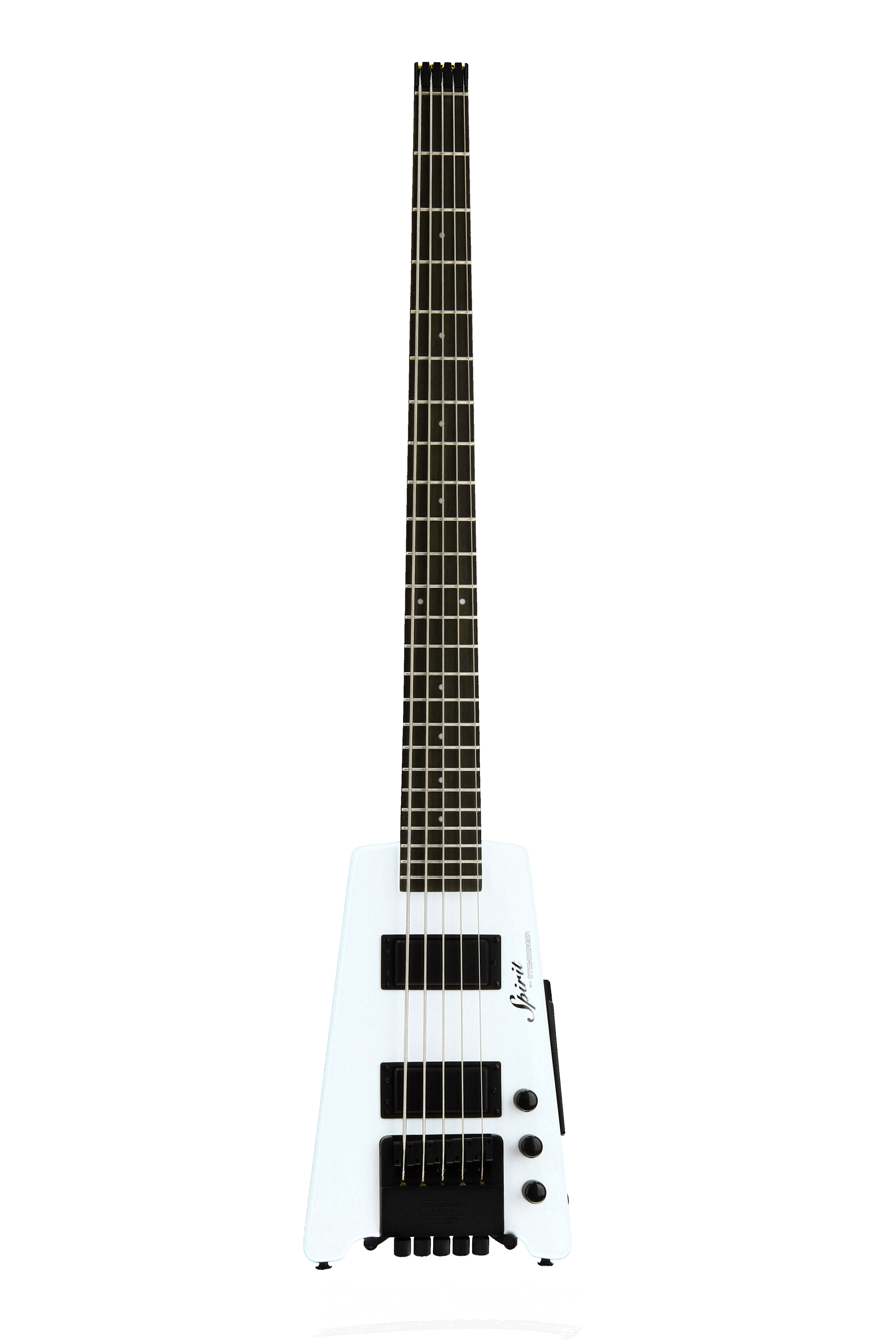 Steinberger Spirit XT-25 5-string Bass Guitar - White | Sweetwater
