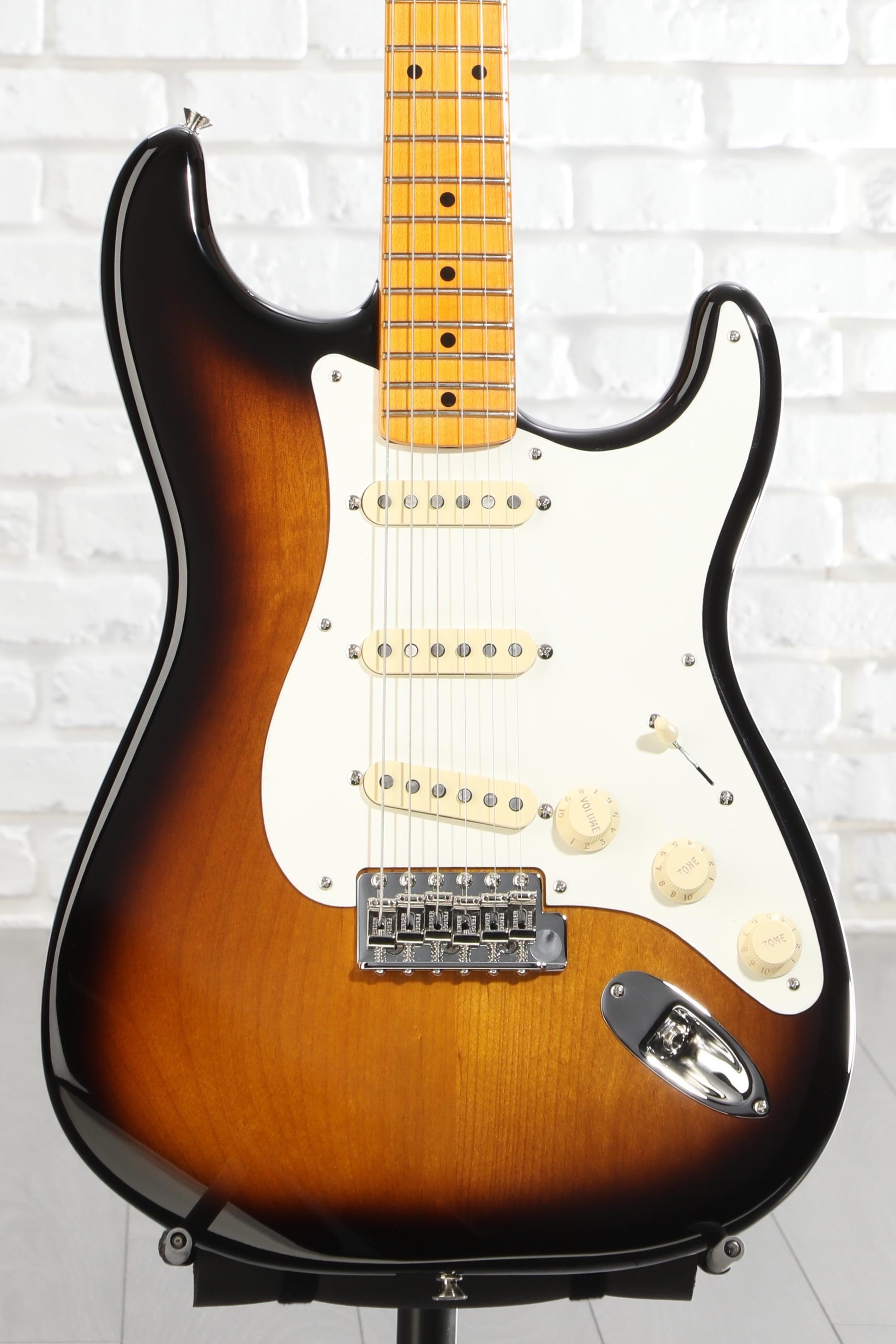 Fender Eric Johnson Stratocaster - 2-Color Sunburst with Maple