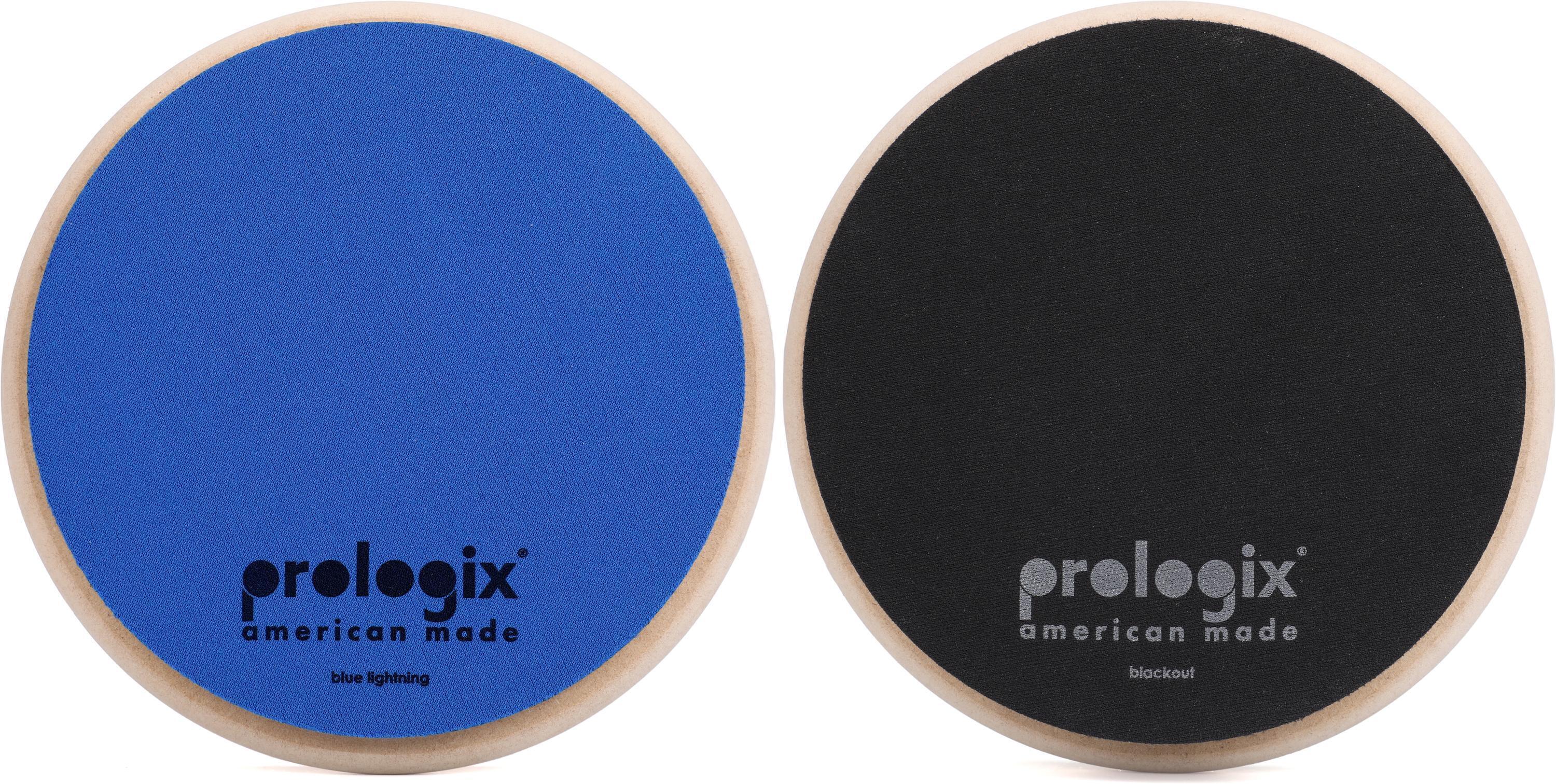 Prologix Percussion Blue Lightning Practice Pad - 8 inches