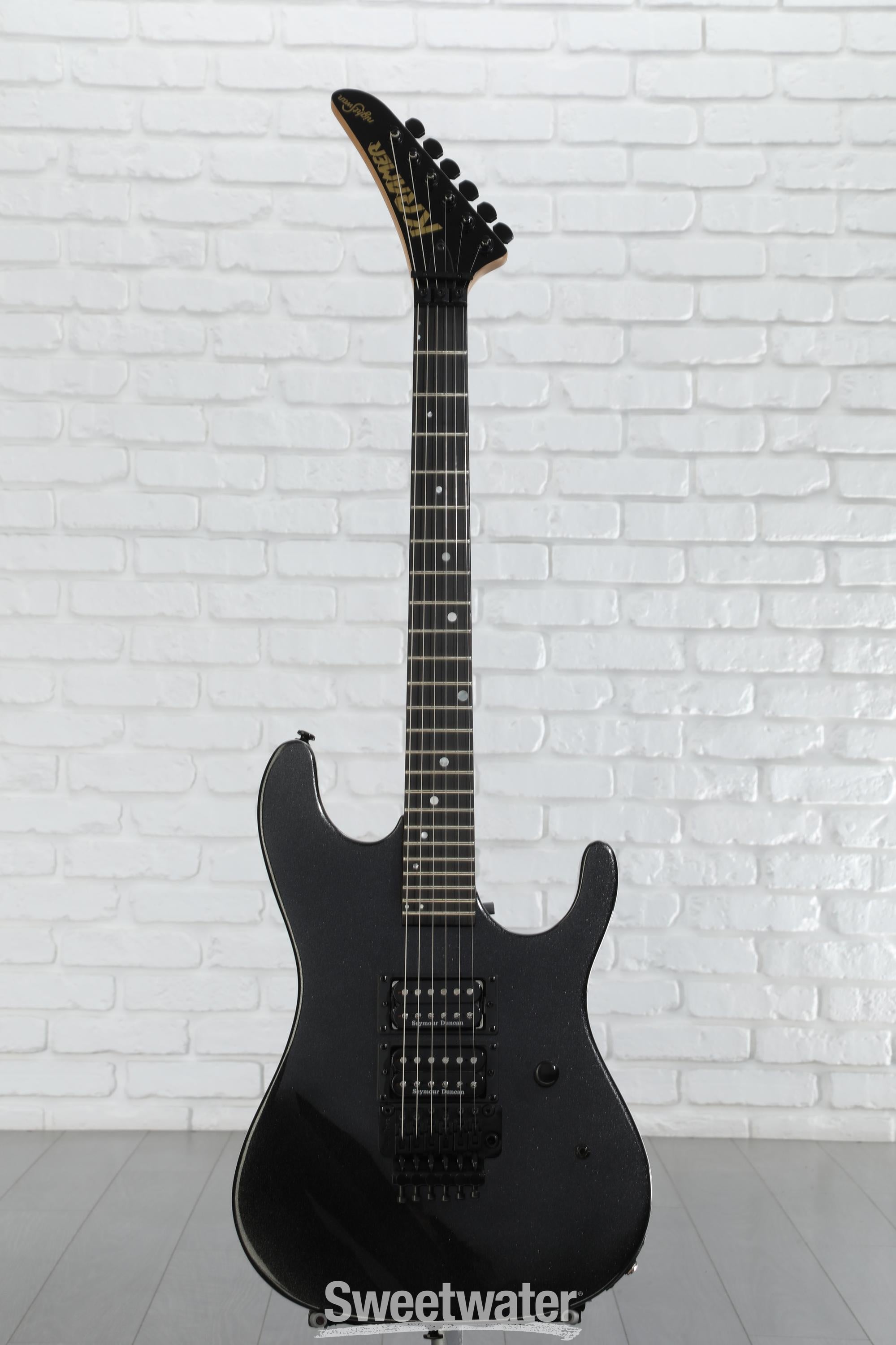 Kramer Nightswan Electric Guitar - Jet Black Metallic