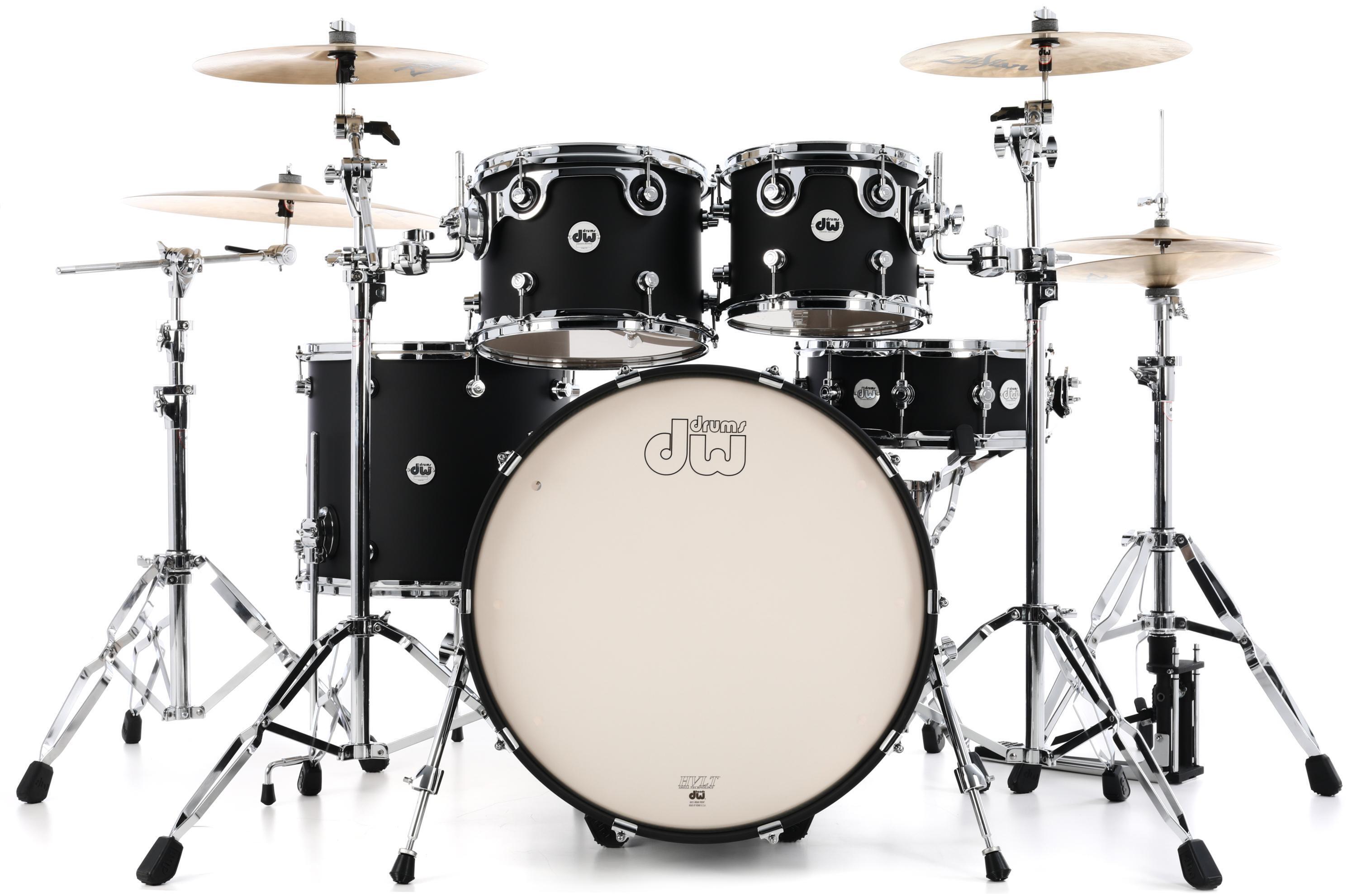 【m】DWE 2/5 PDP Center Stage PDCE2215KTIB 5-piece Complete Drum Set with