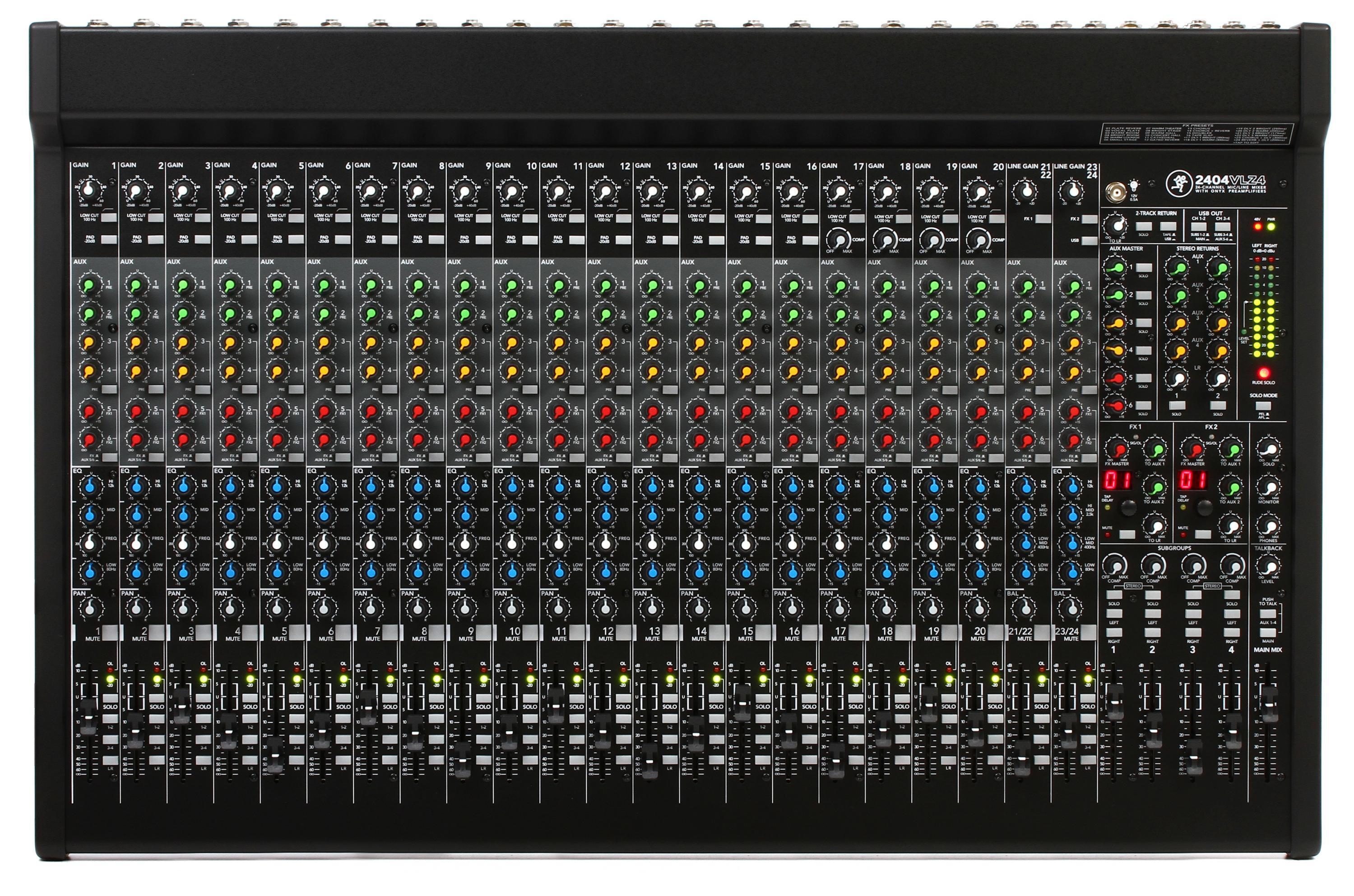 Mackie 2404VLZ4 24-channel Mixer | Sweetwater